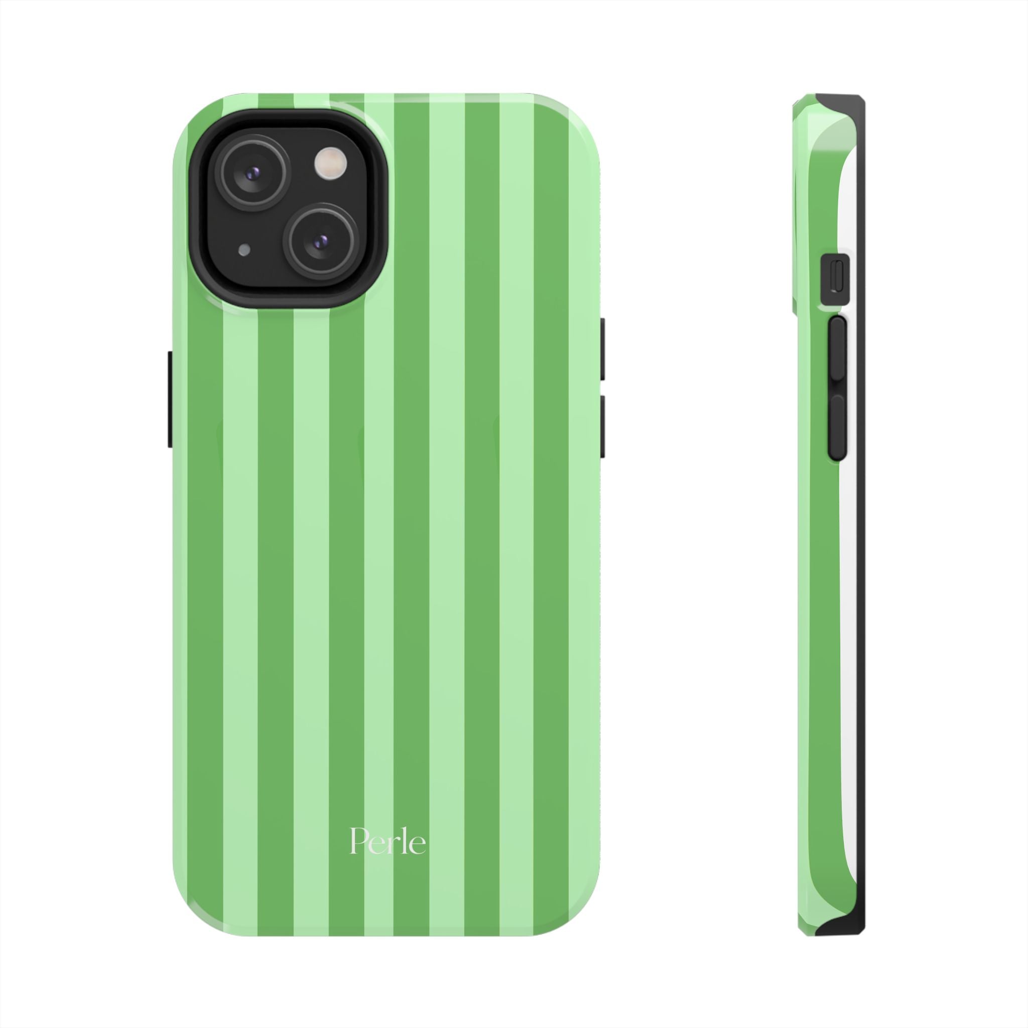 Striped Green Phone Case