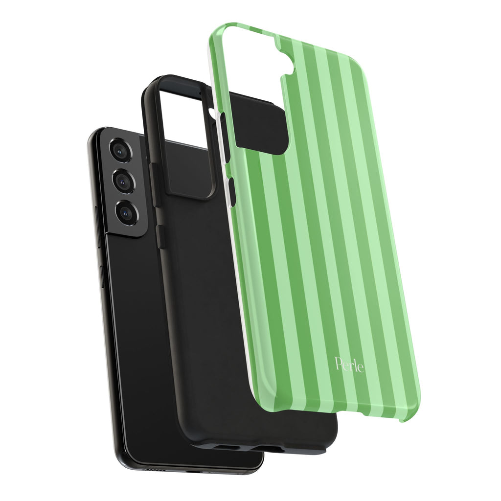 Striped Green Phone Case