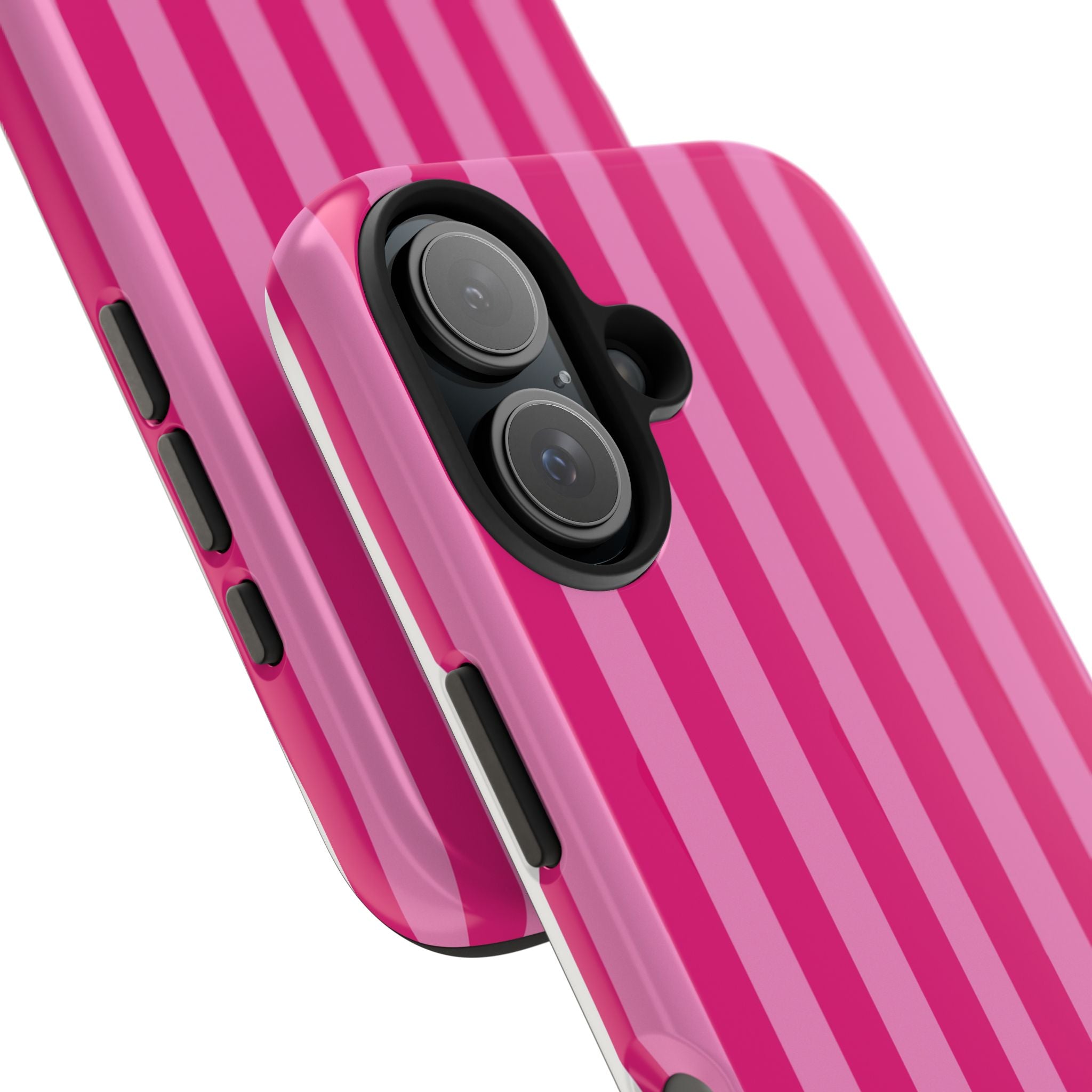 Bubblegum Striped Phone Case