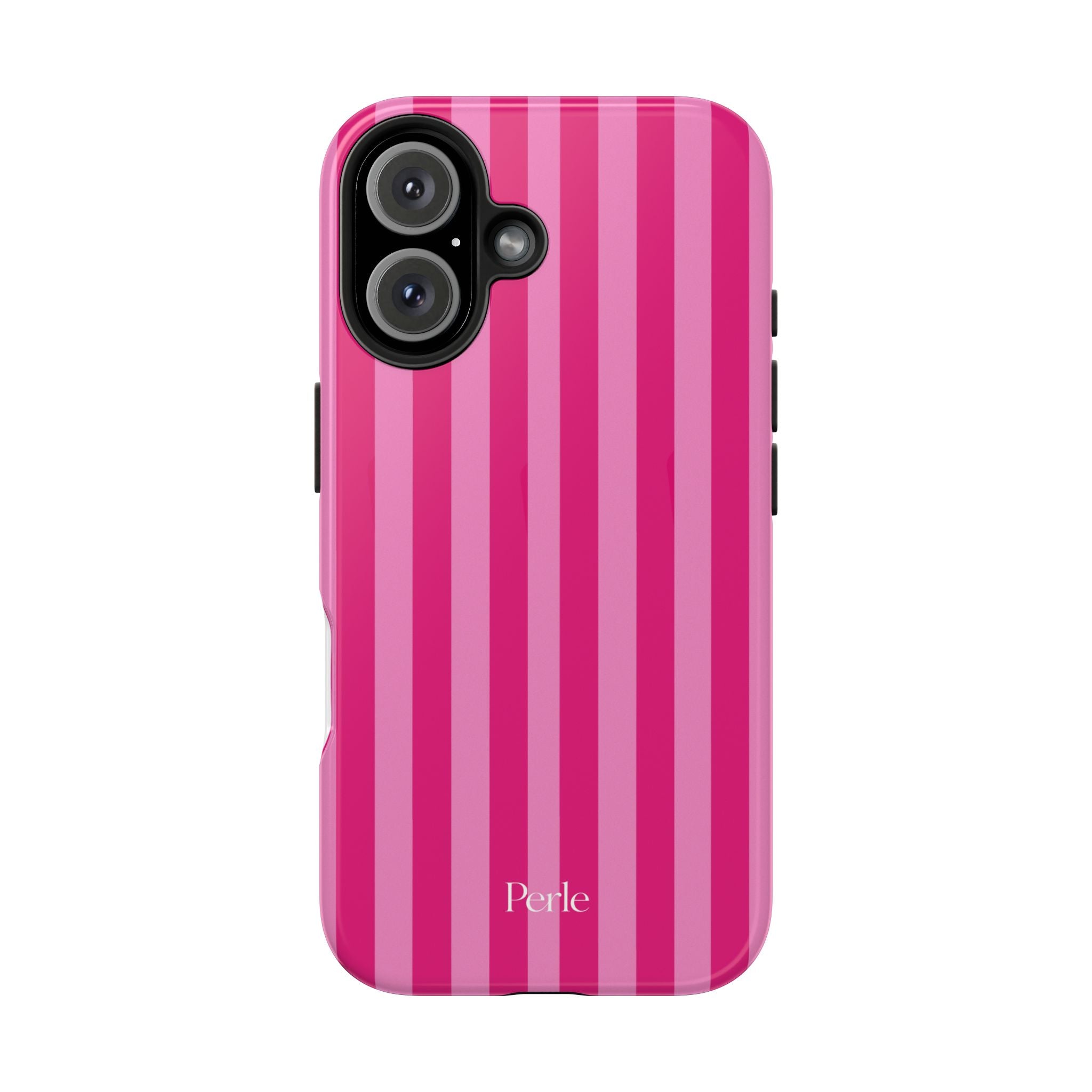 Bubblegum Striped Phone Case