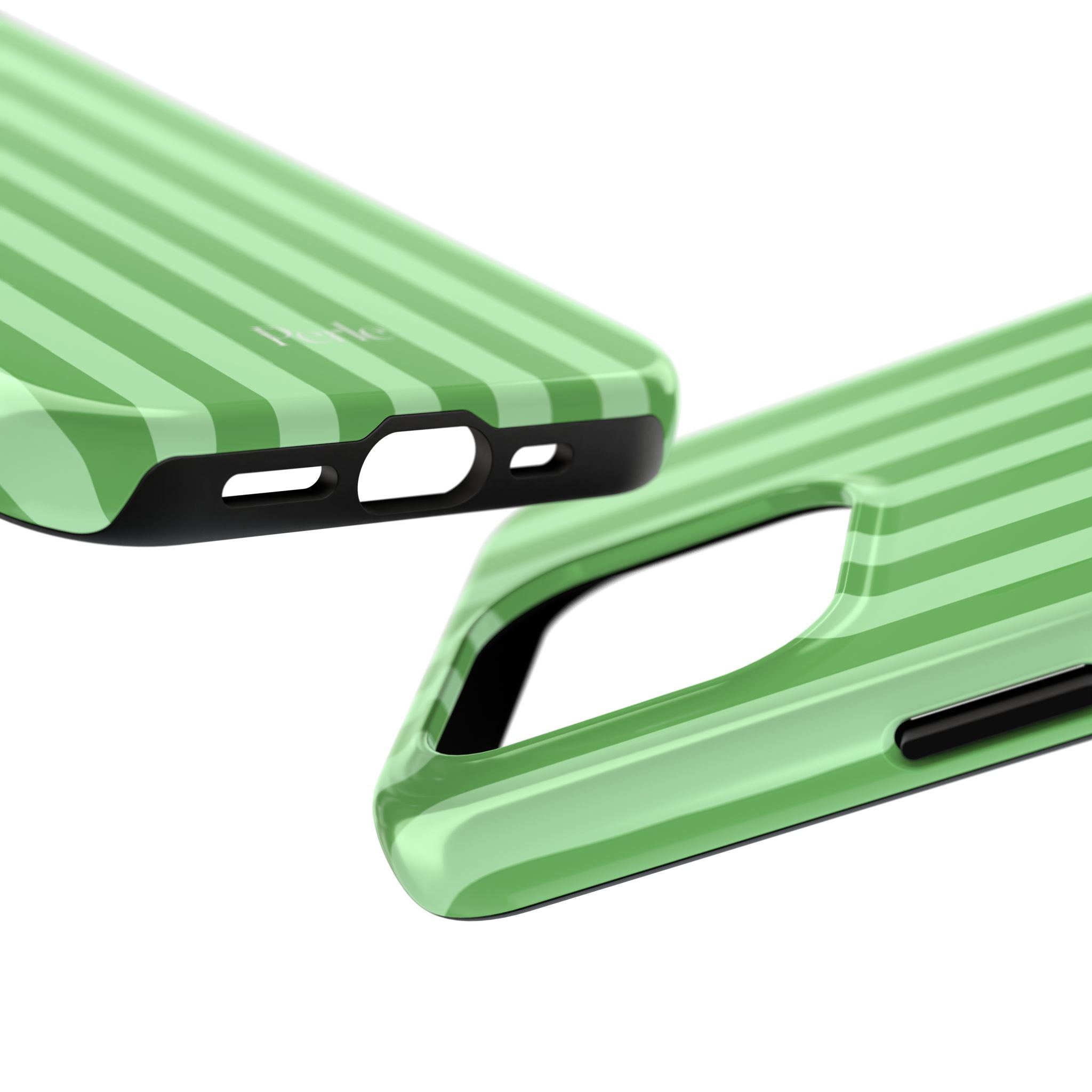 Striped Green Phone Case