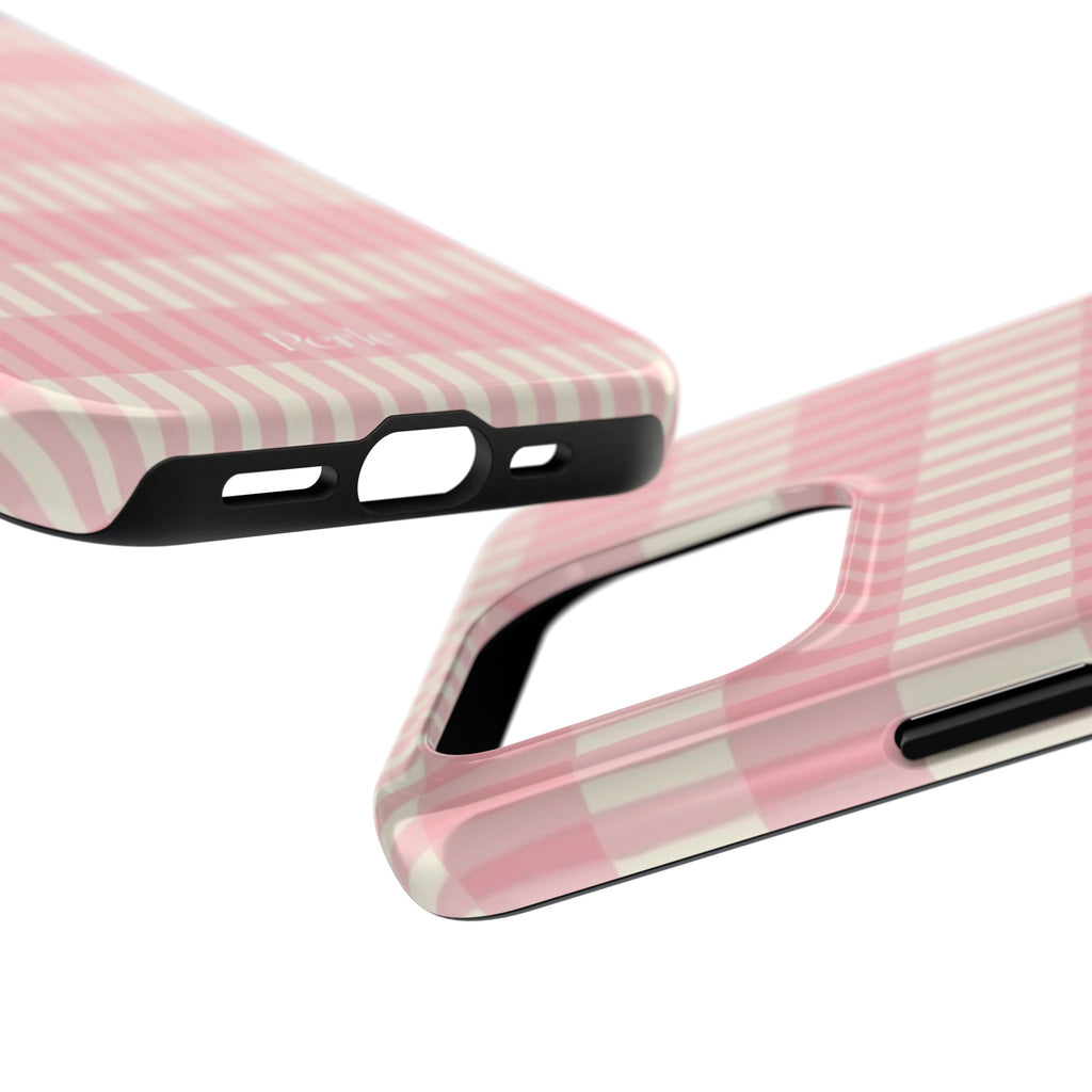 Pink Gingham Phone Case