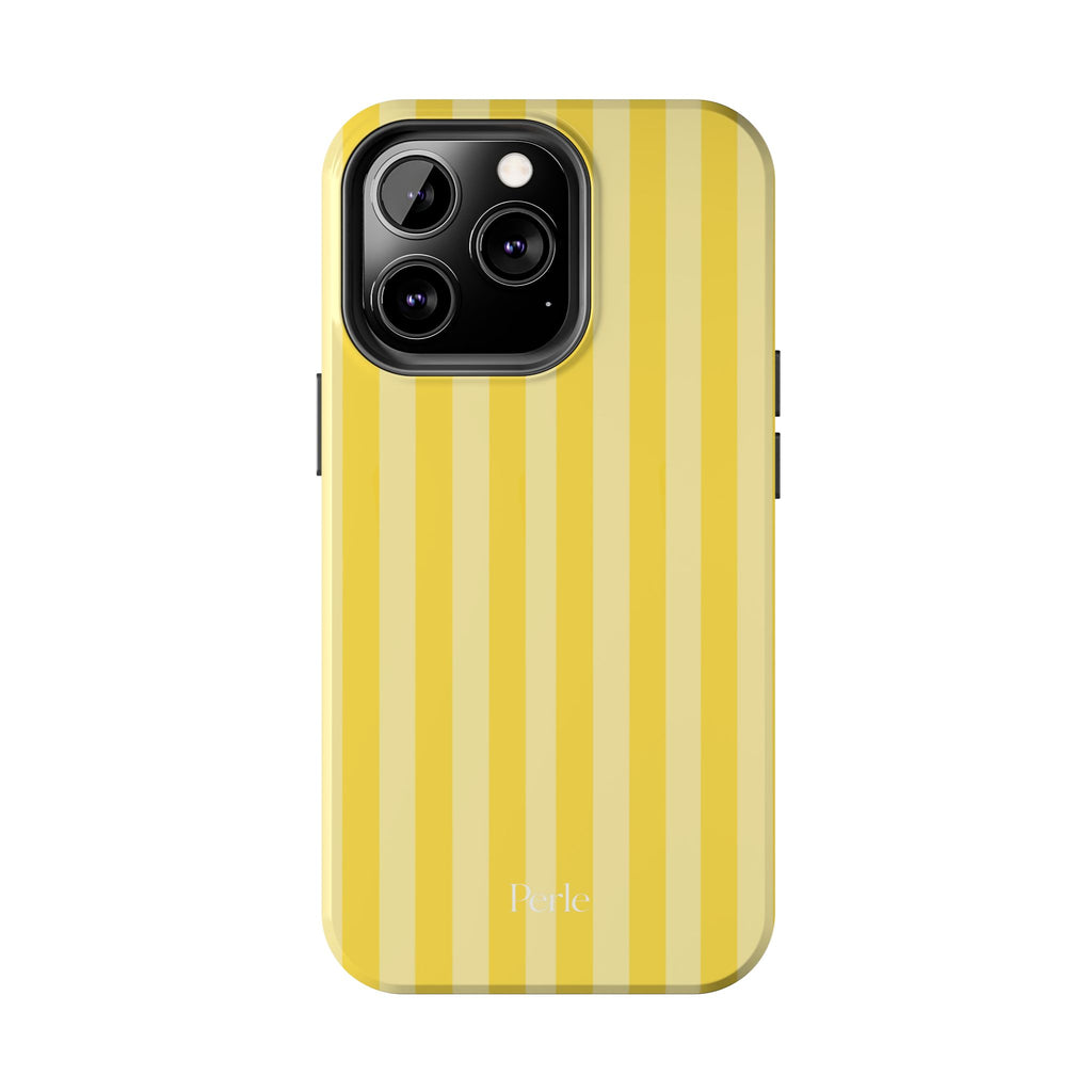 Striped Yellow Phone Case