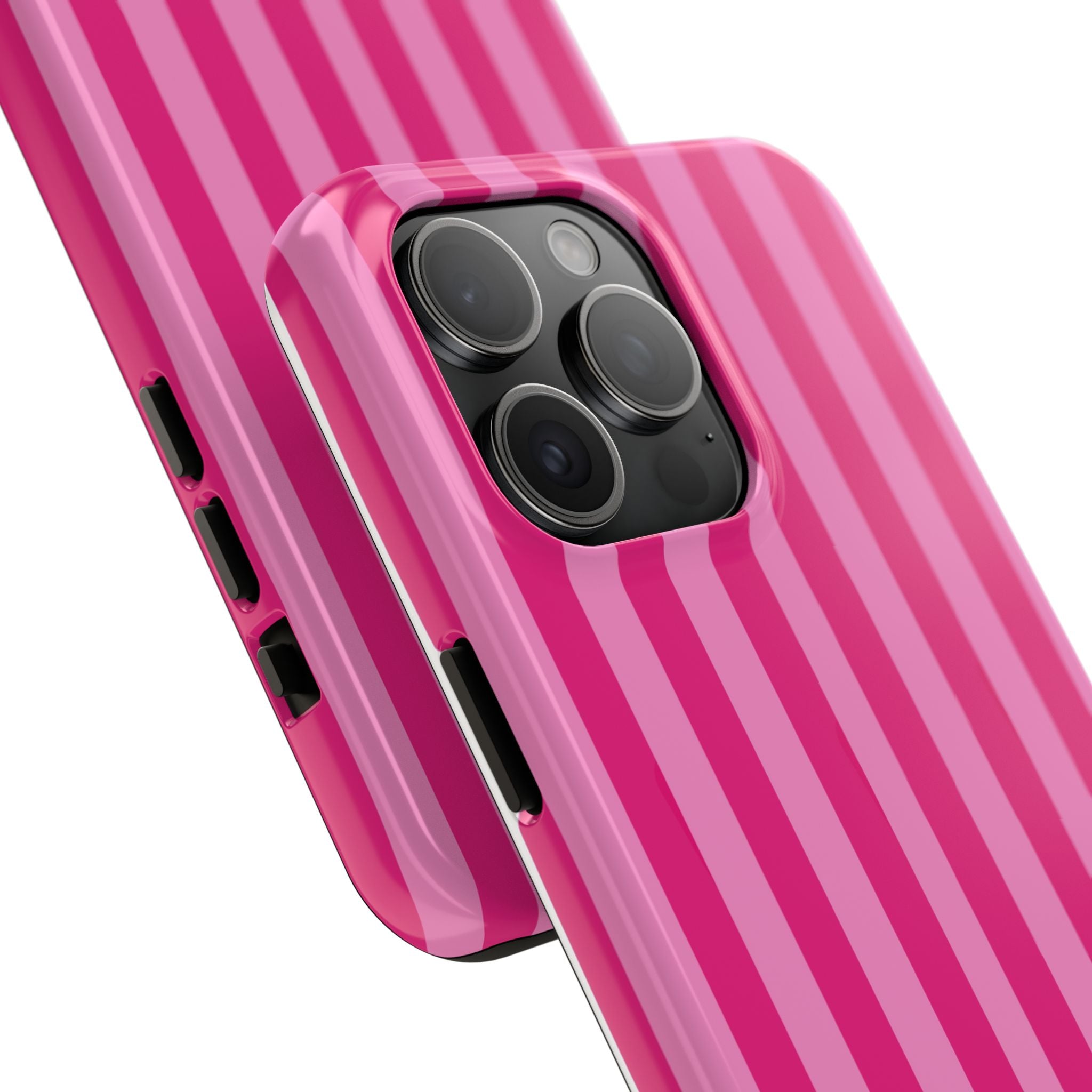 Bubblegum Striped Phone Case