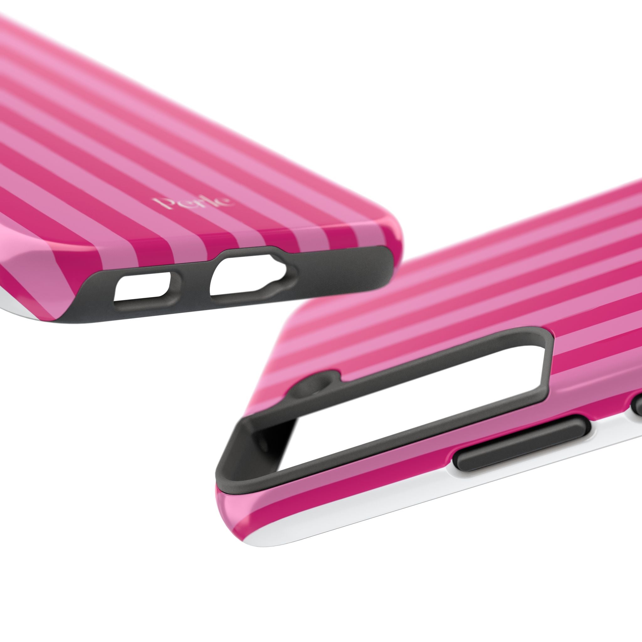 Bubblegum Striped Phone Case
