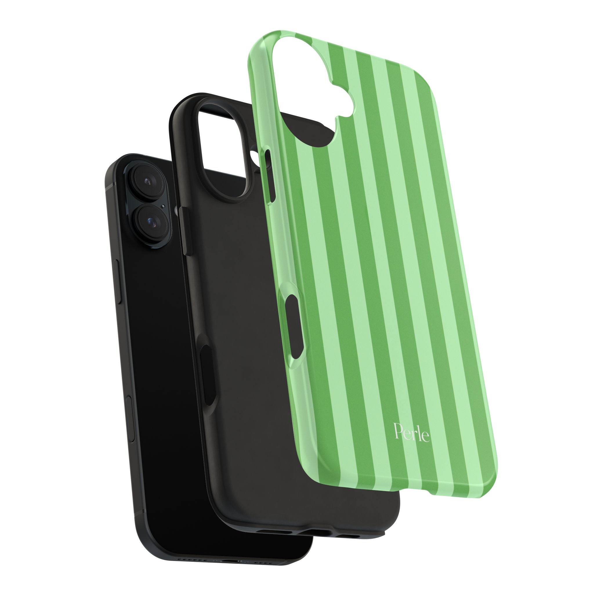 Striped Green Phone Case