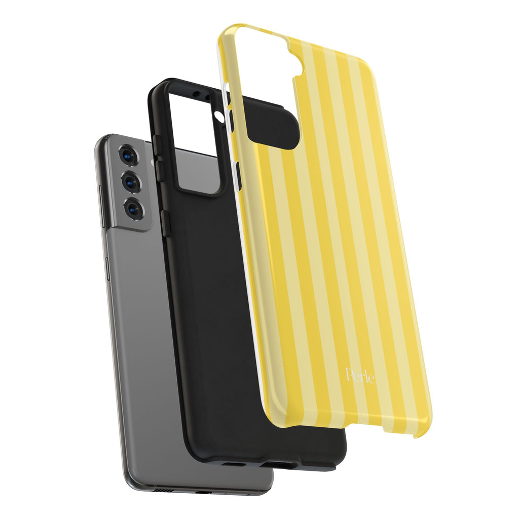 Striped Yellow Phone Case