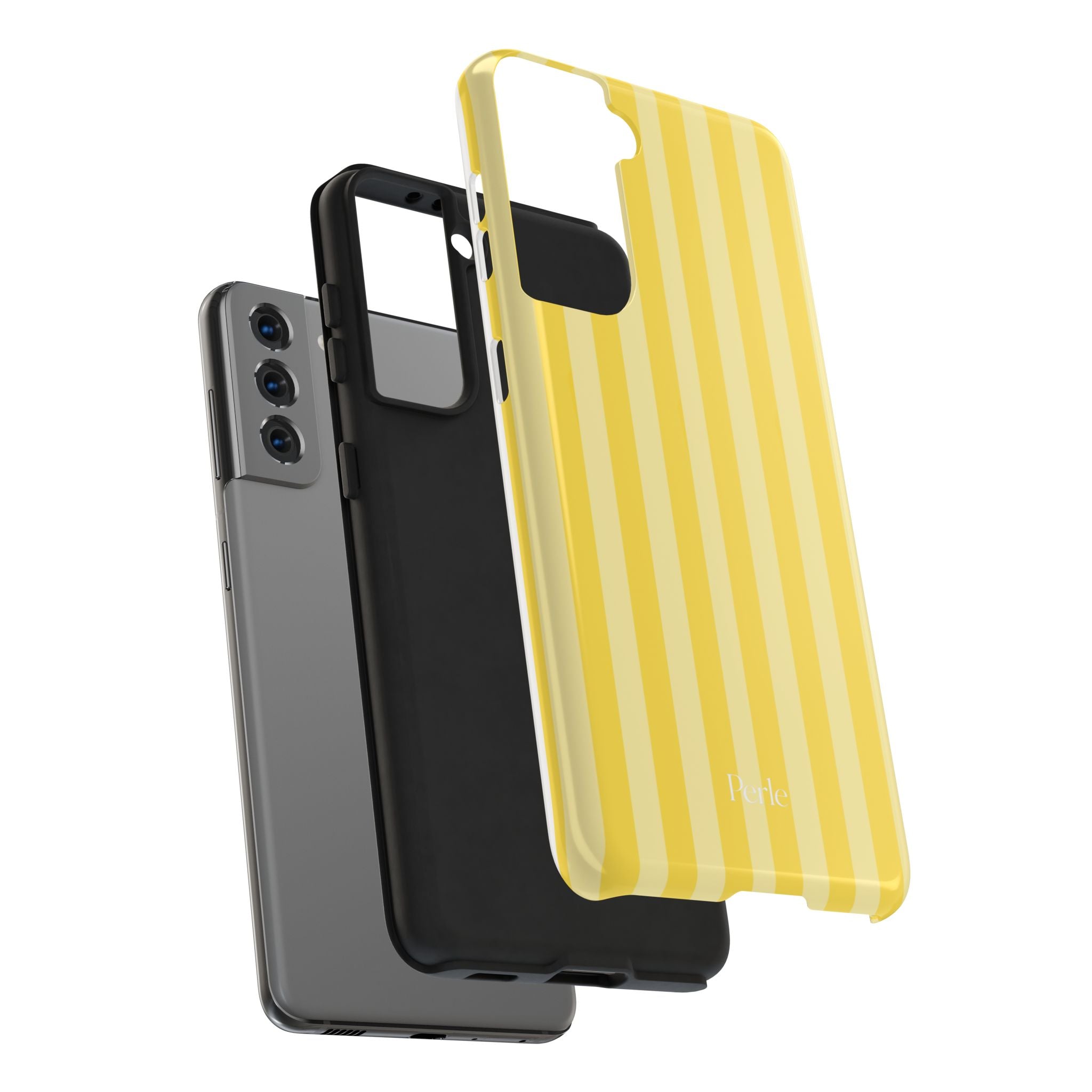 Striped Yellow Phone Case