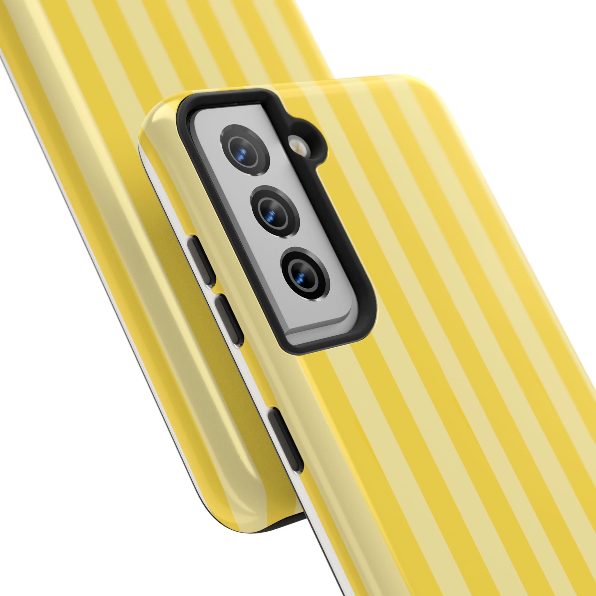 Striped Yellow Phone Case