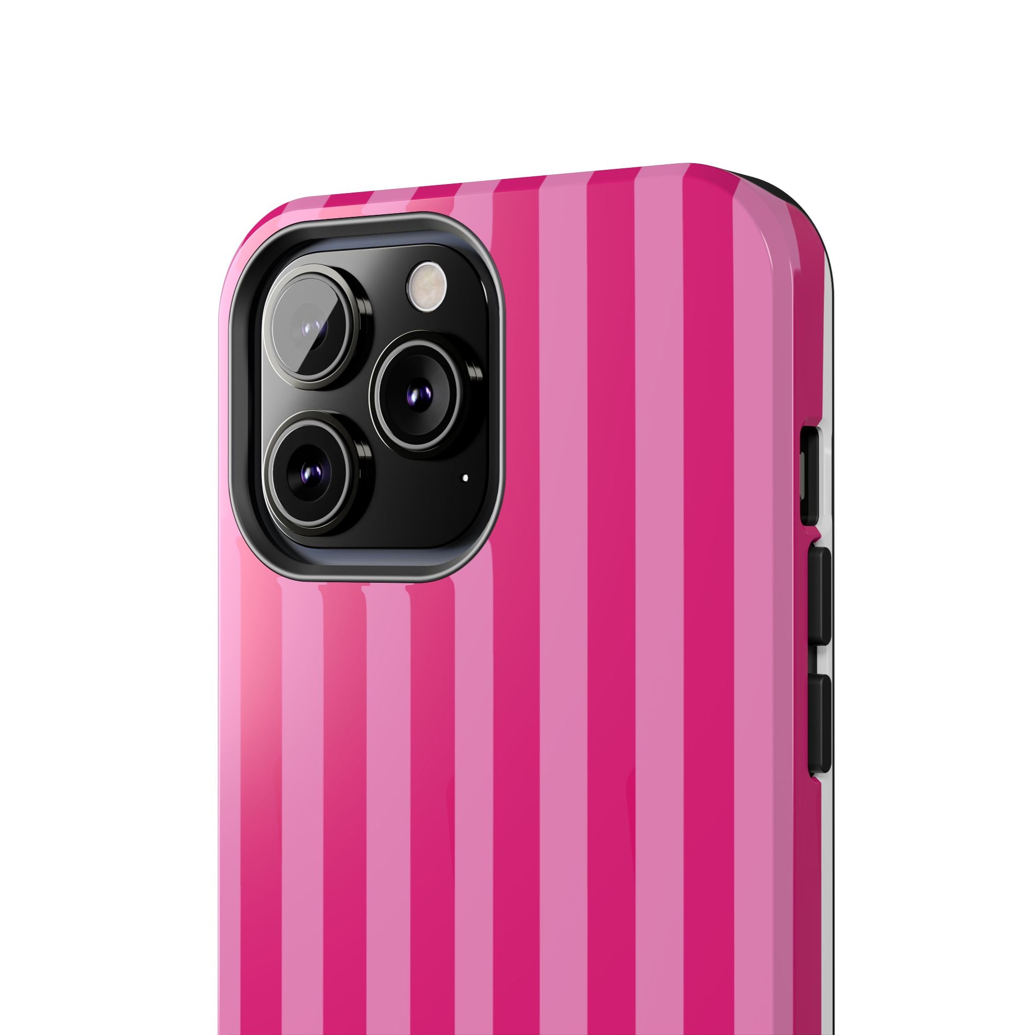 Bubblegum Striped Phone Case