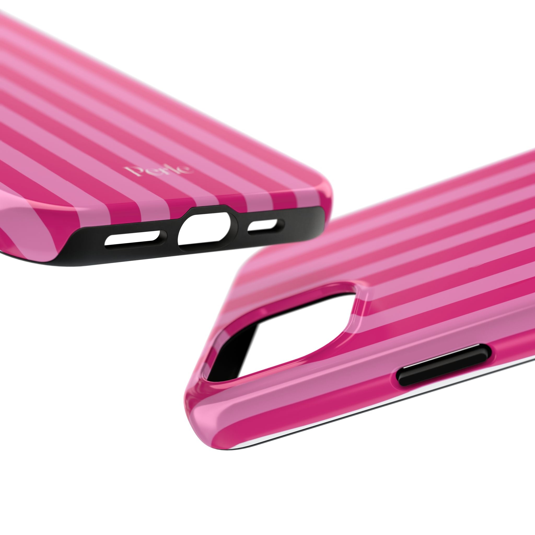 Bubblegum Striped Phone Case