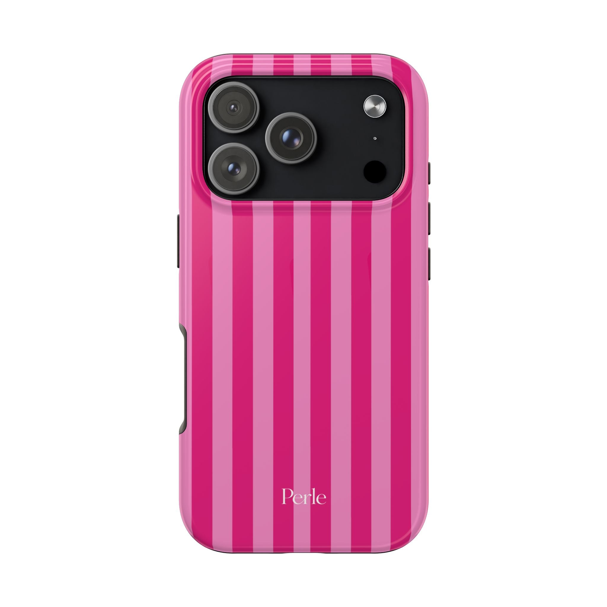 Bubblegum Striped Phone Case