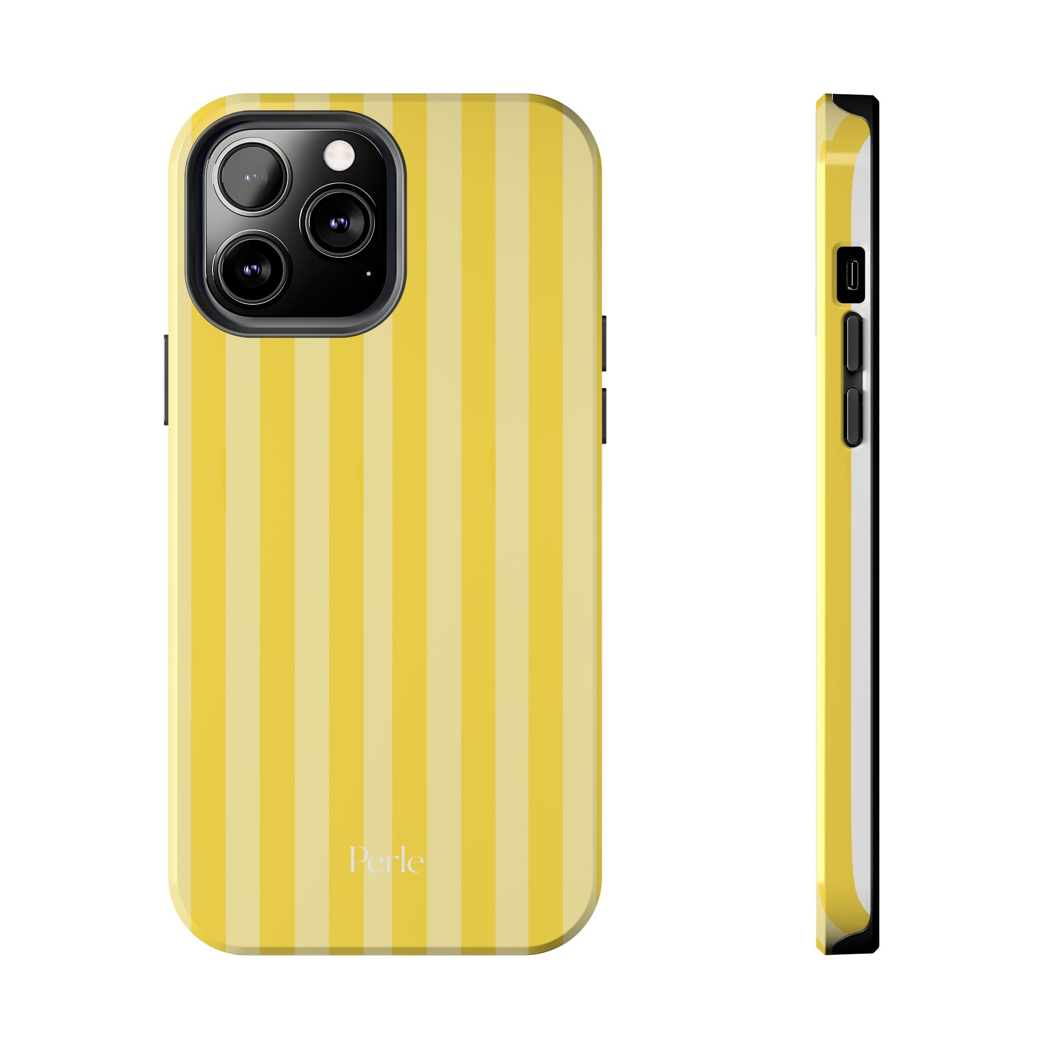 Striped Yellow Phone Case
