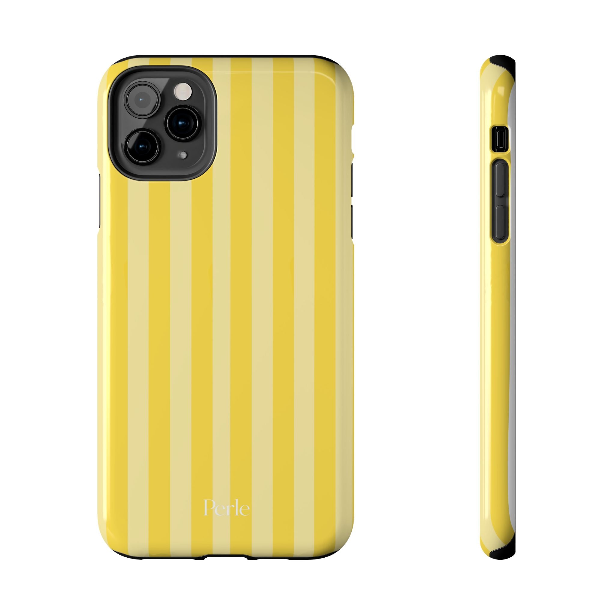 Striped Yellow Phone Case
