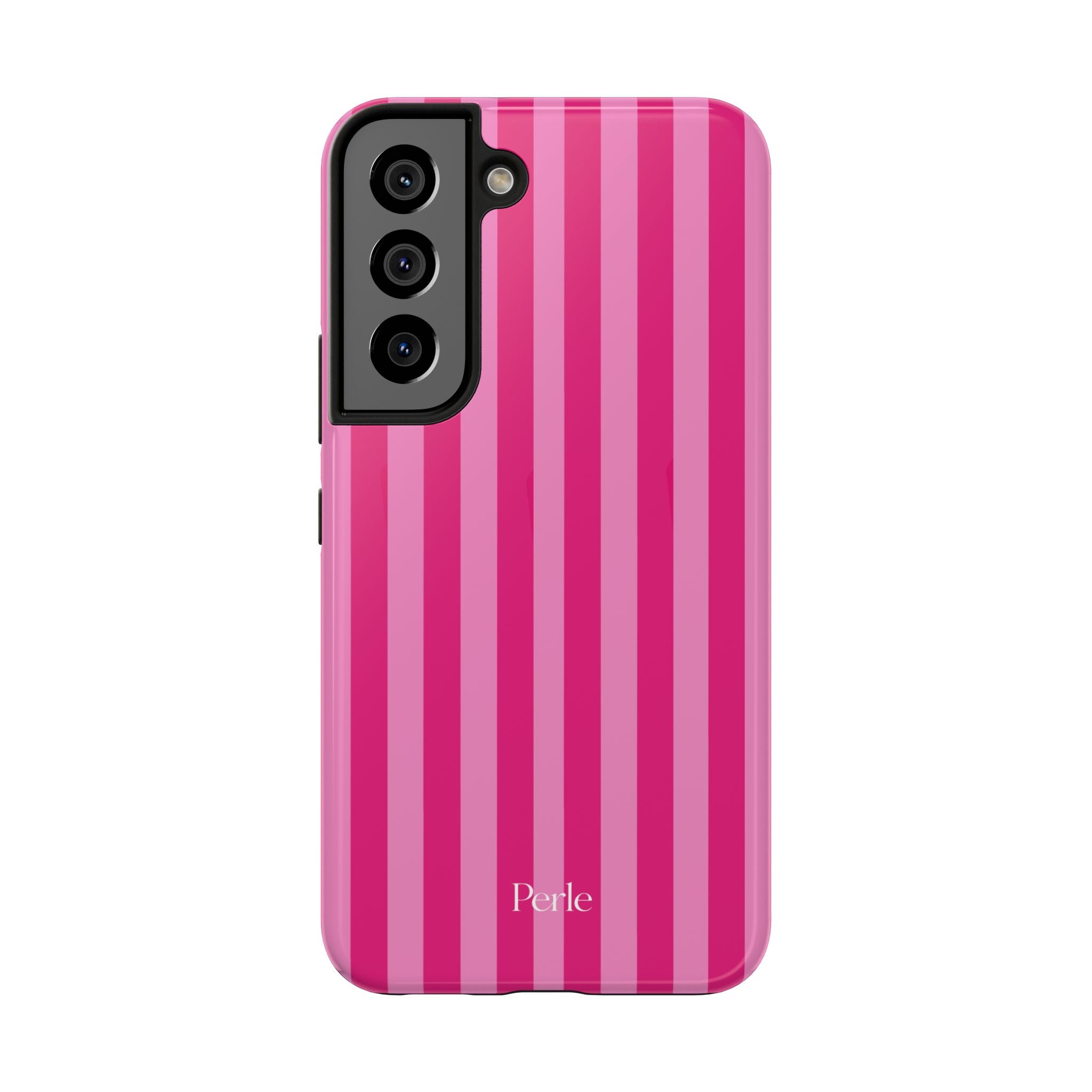 Bubblegum Striped Phone Case