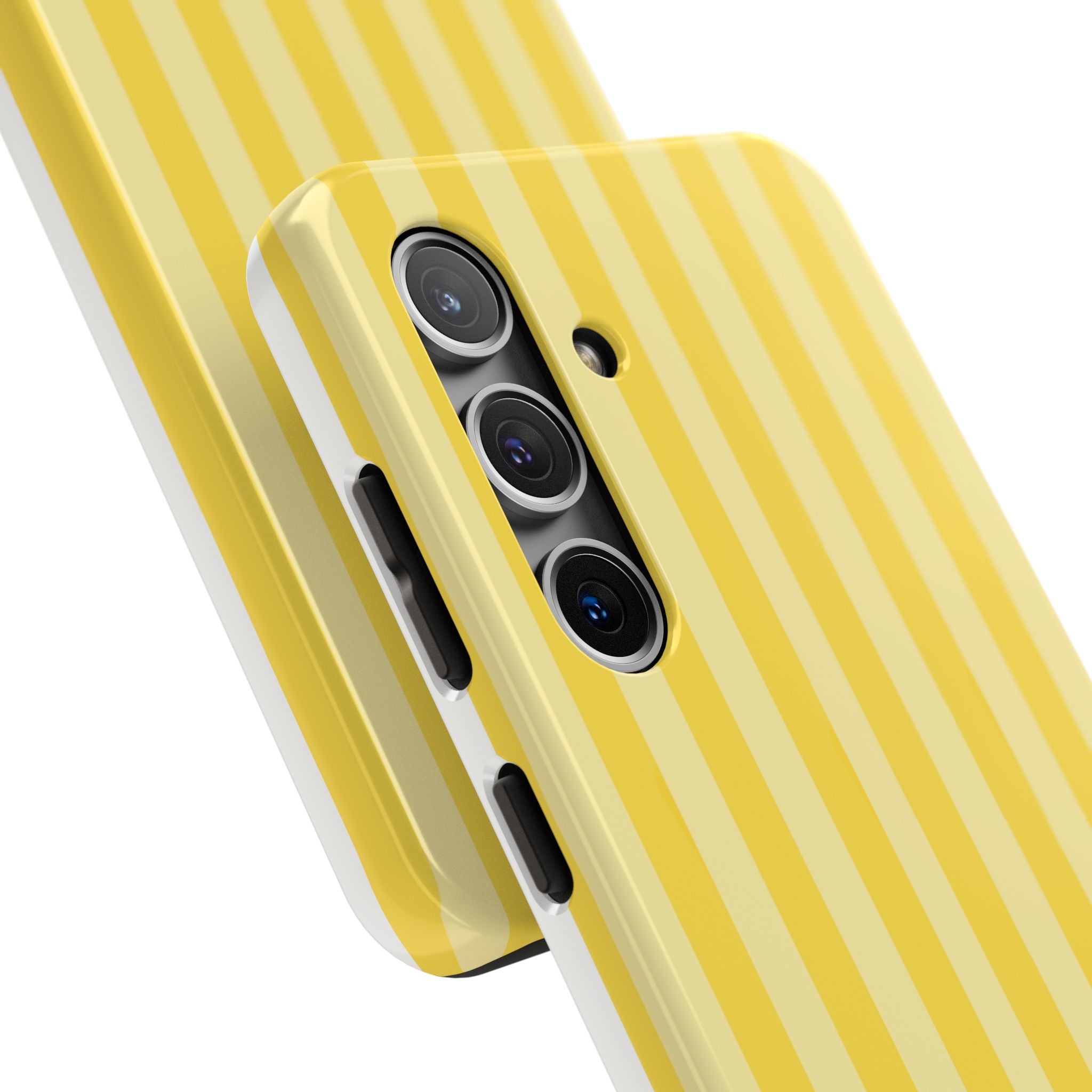 Striped Yellow Phone Case
