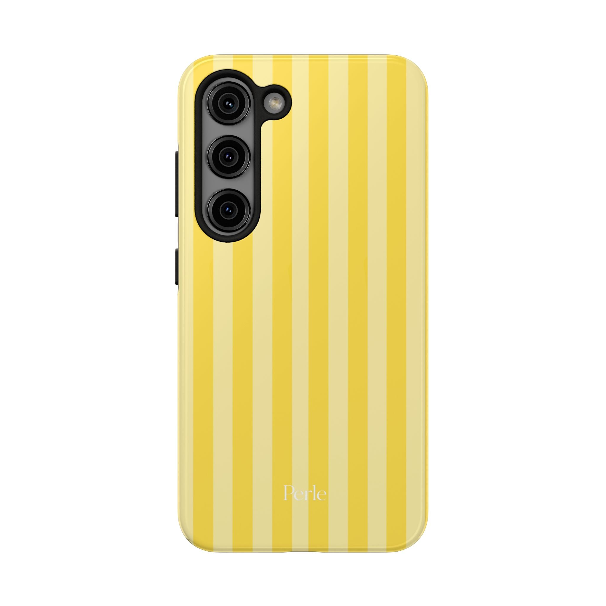 Striped Yellow Phone Case