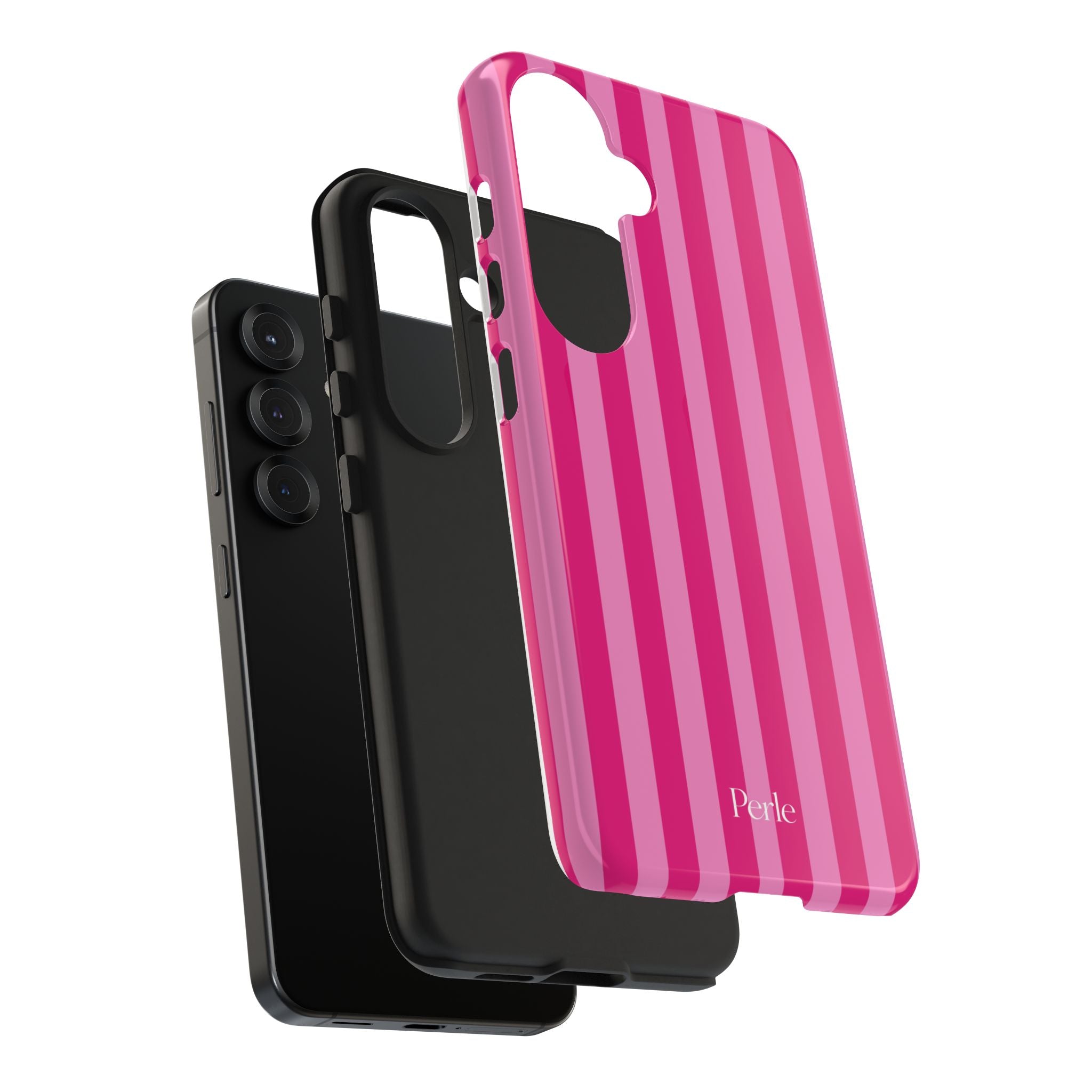 Bubblegum Striped Phone Case