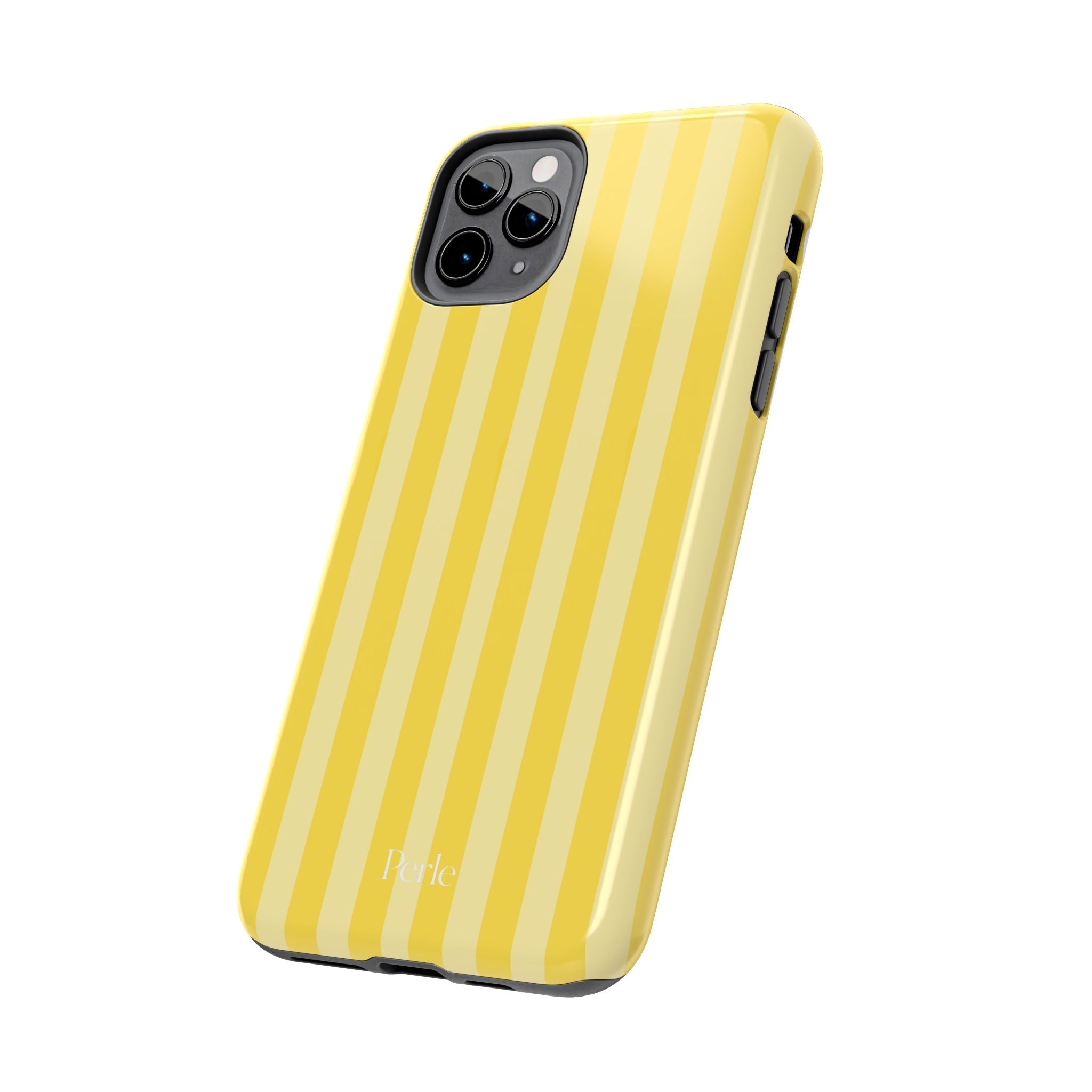 Striped Yellow Phone Case