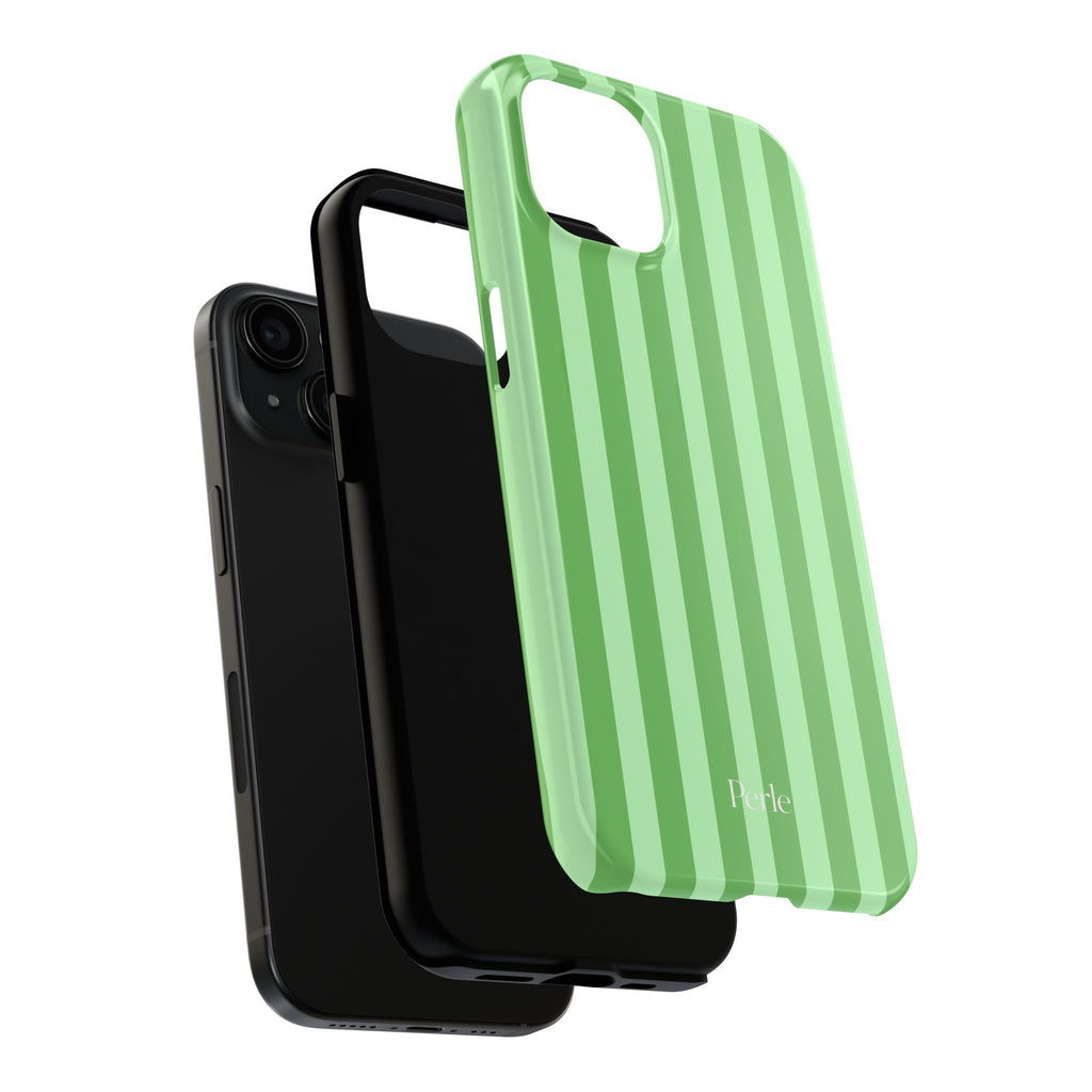 Striped Green Phone Case
