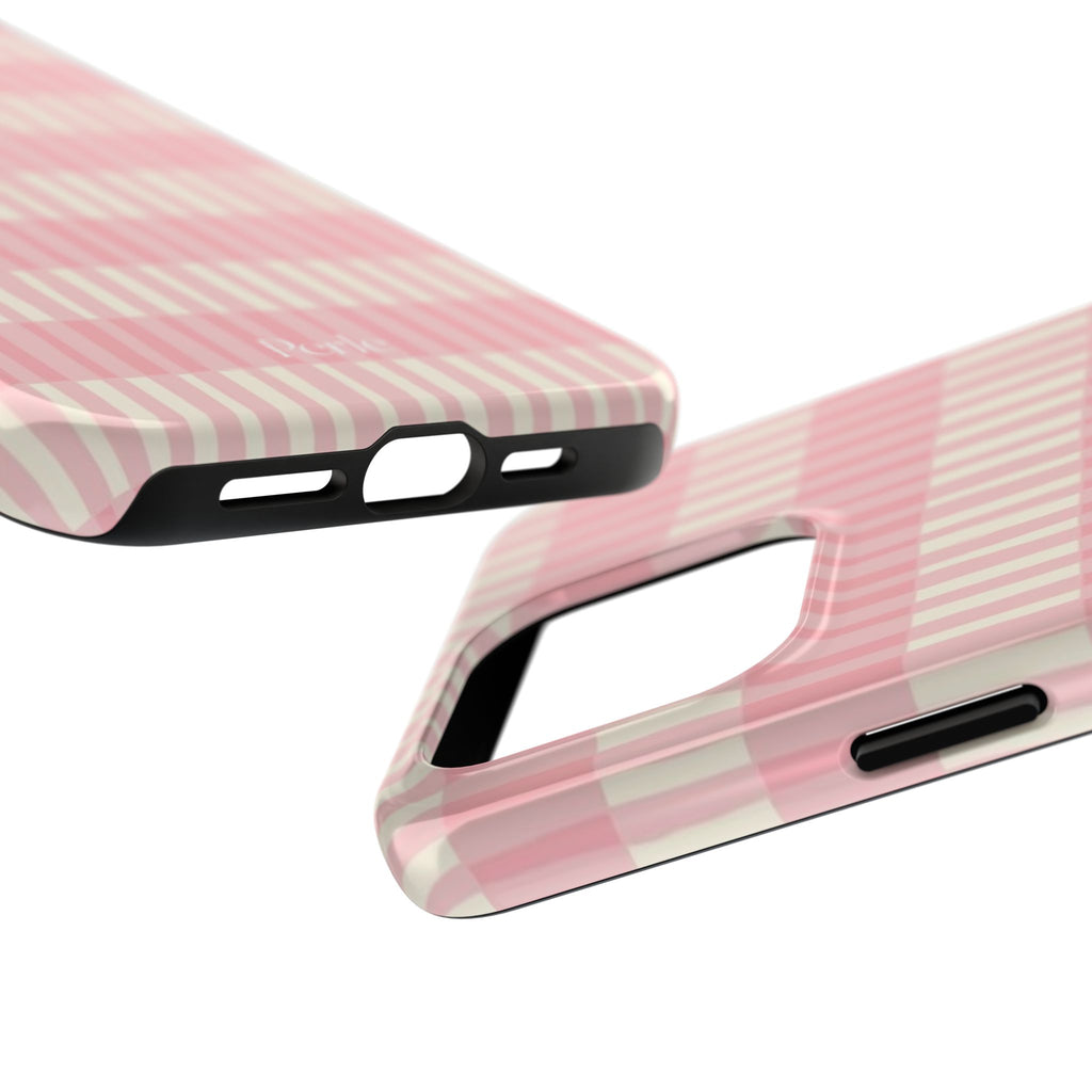 Pink Gingham Phone Case