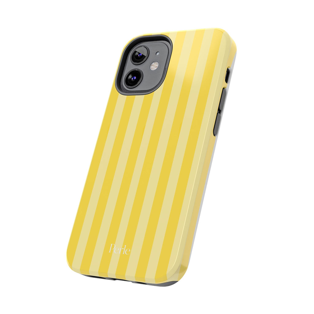 Striped Yellow Phone Case