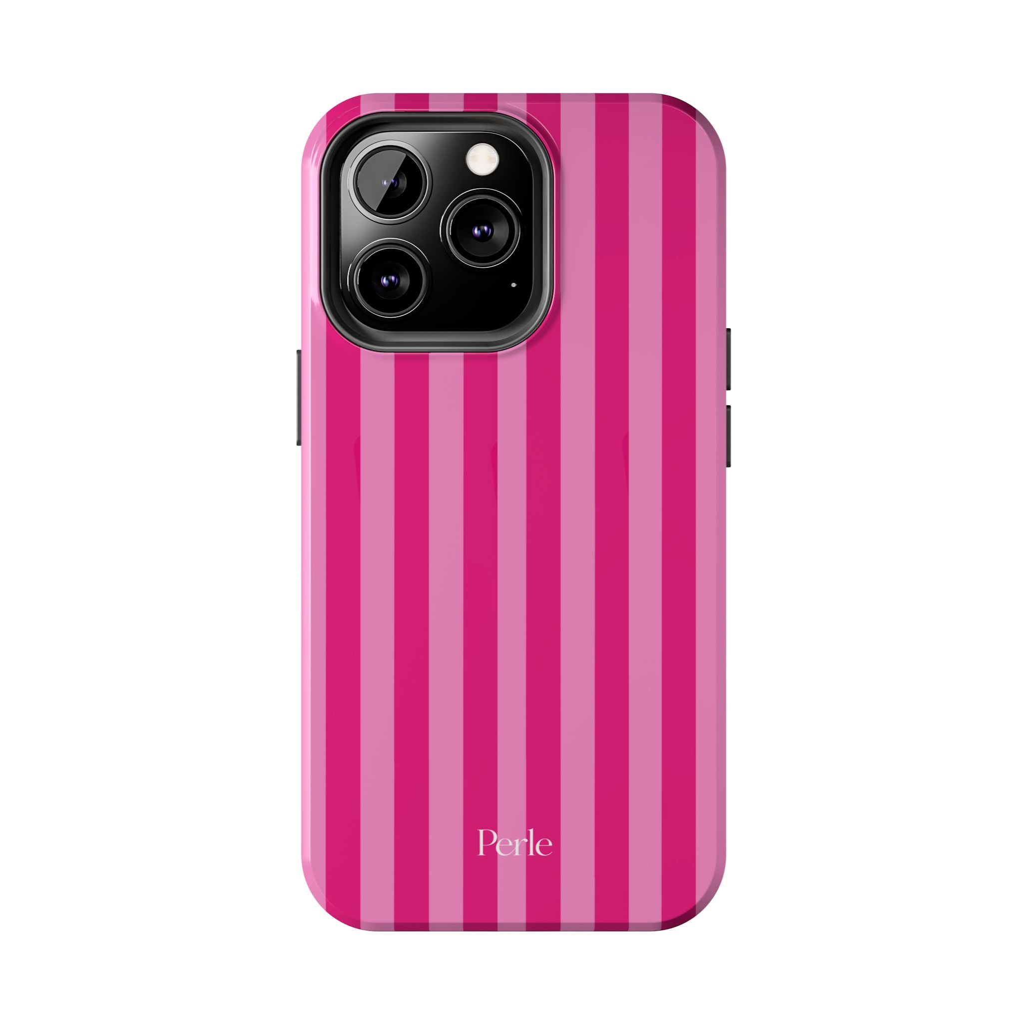 Bubblegum Striped Phone Case