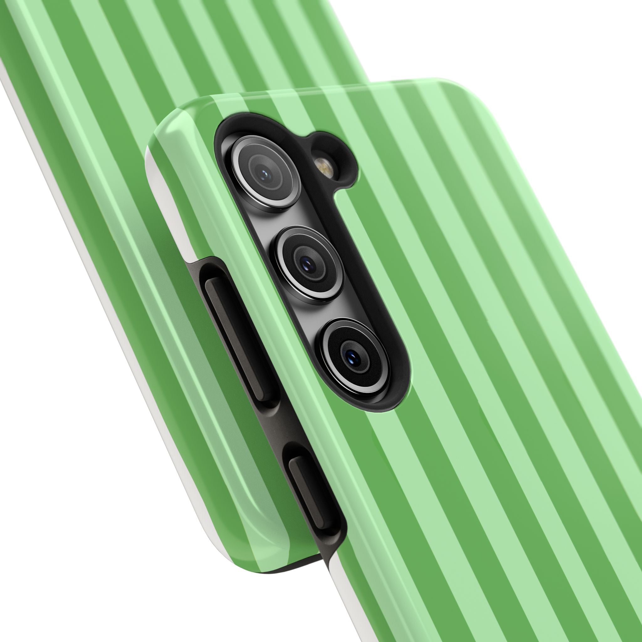 Striped Green Phone Case