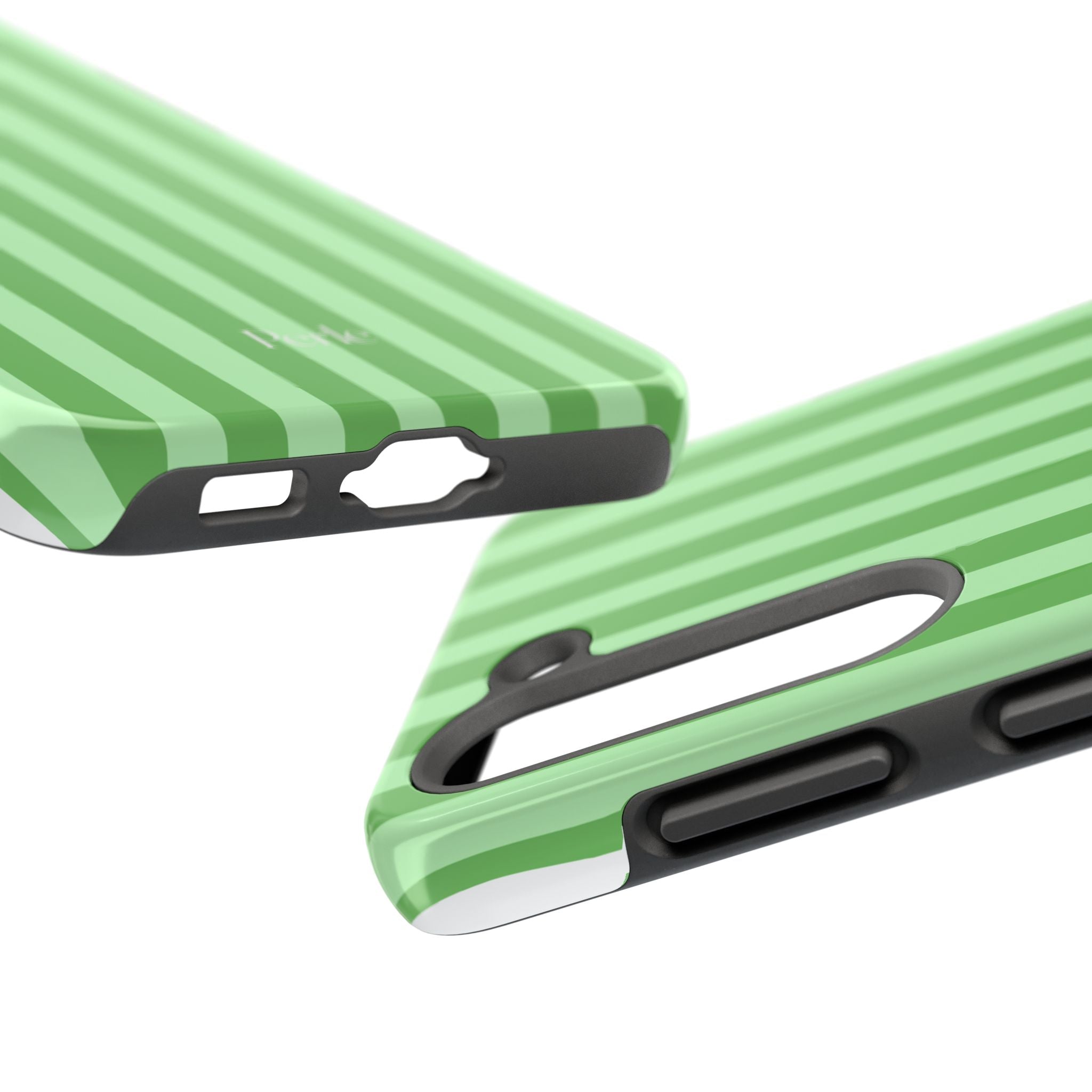 Striped Green Phone Case