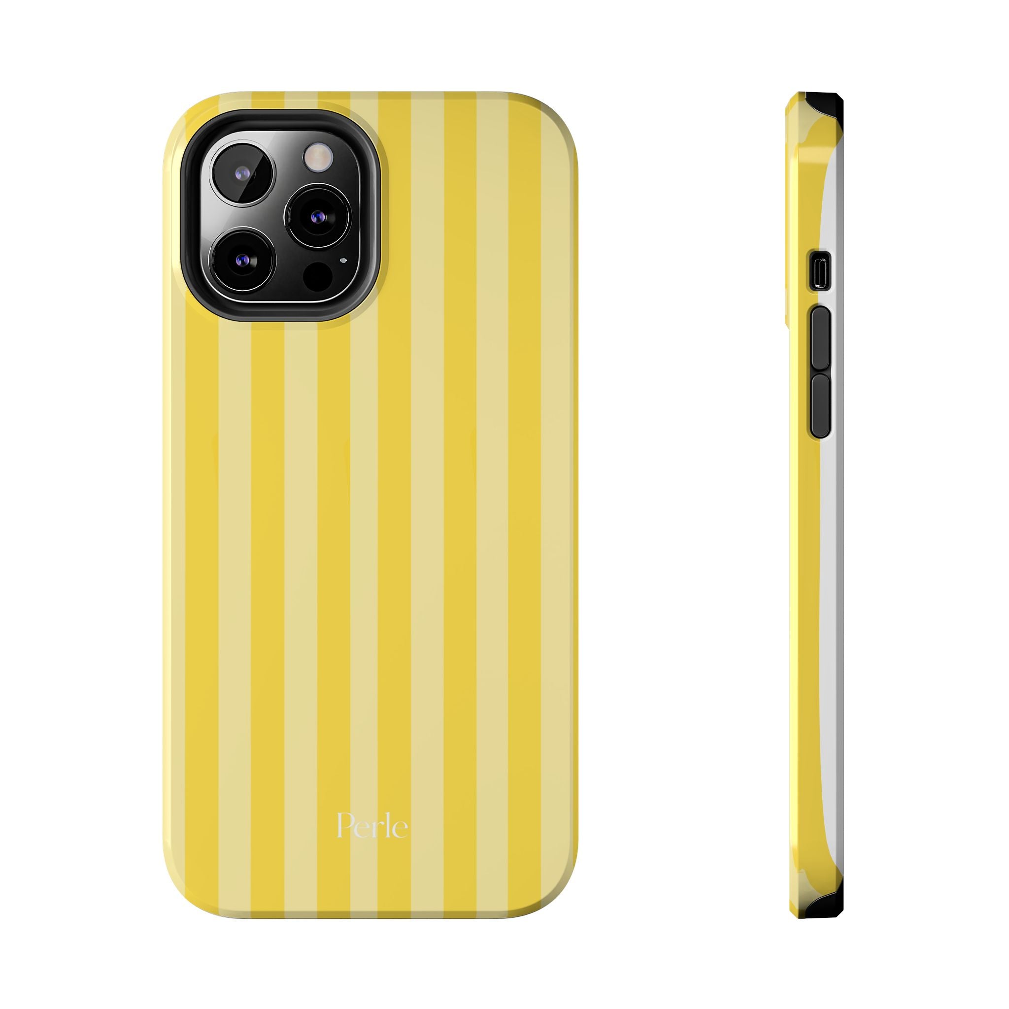 Striped Yellow Phone Case