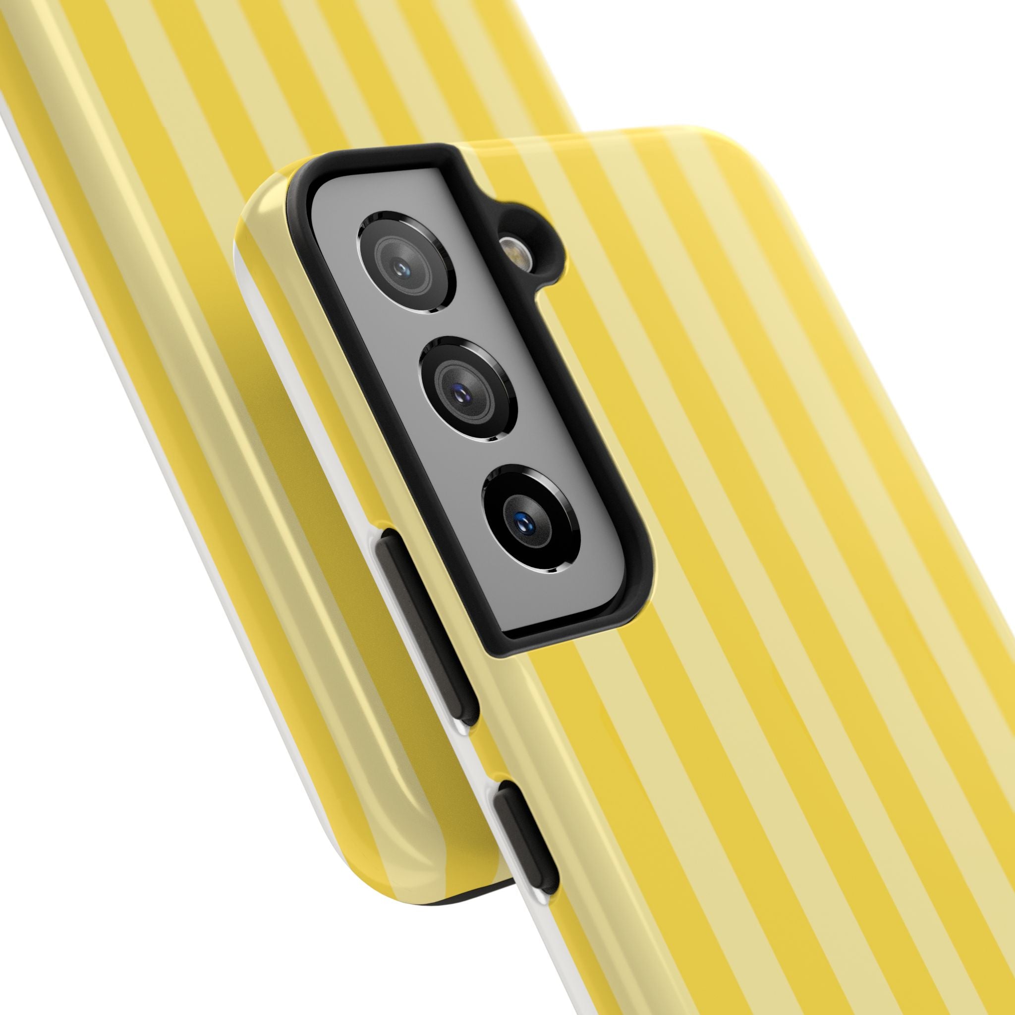 Striped Yellow Phone Case