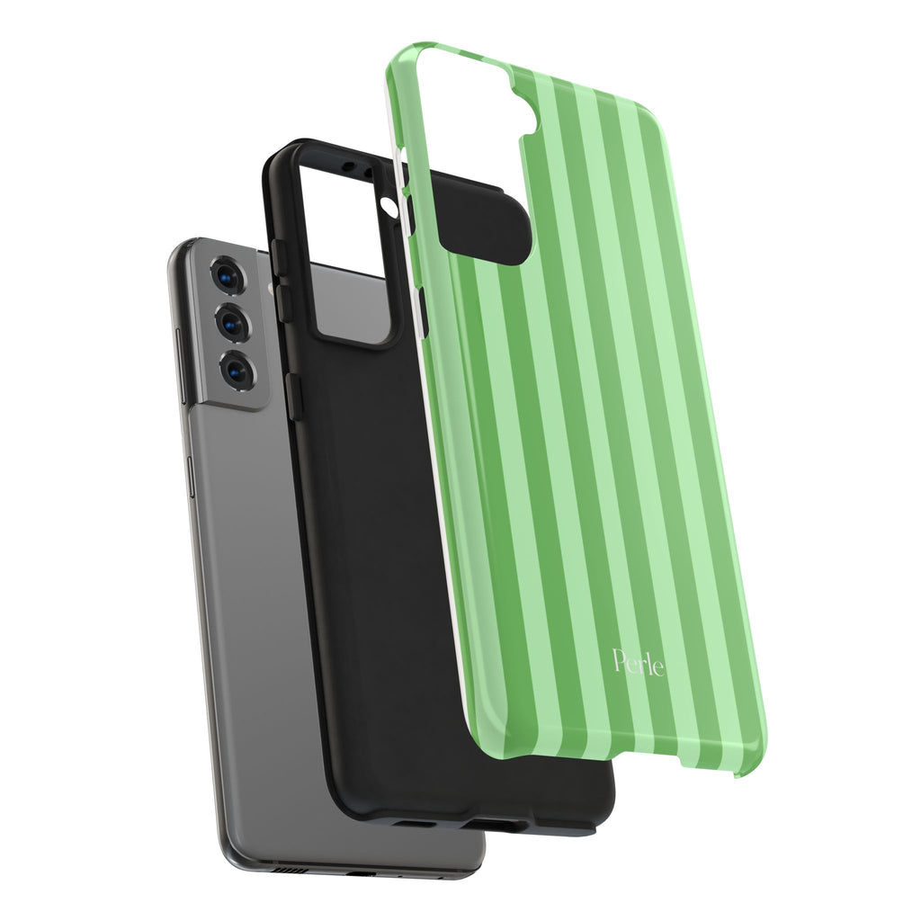 Striped Green Phone Case