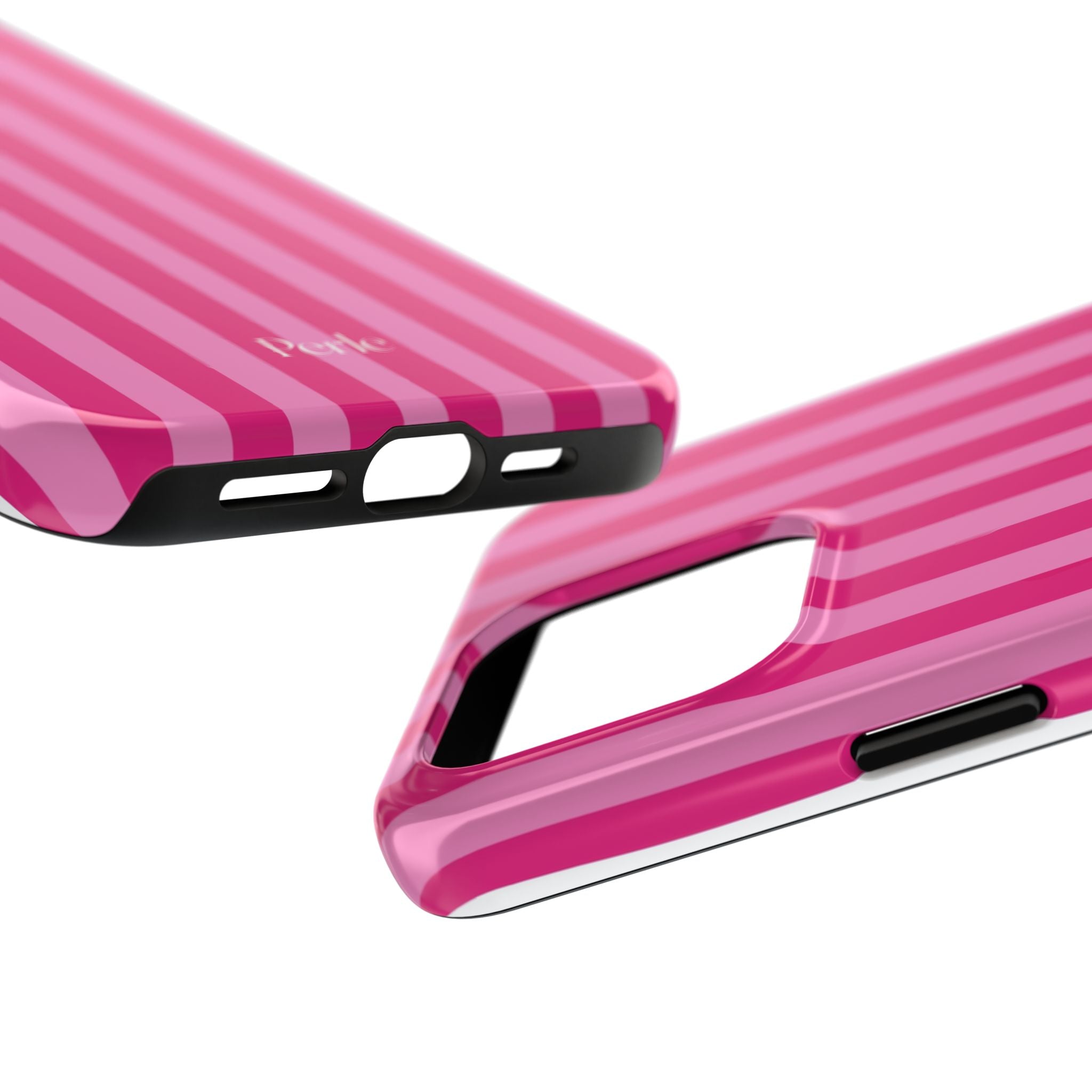 Bubblegum Striped Phone Case