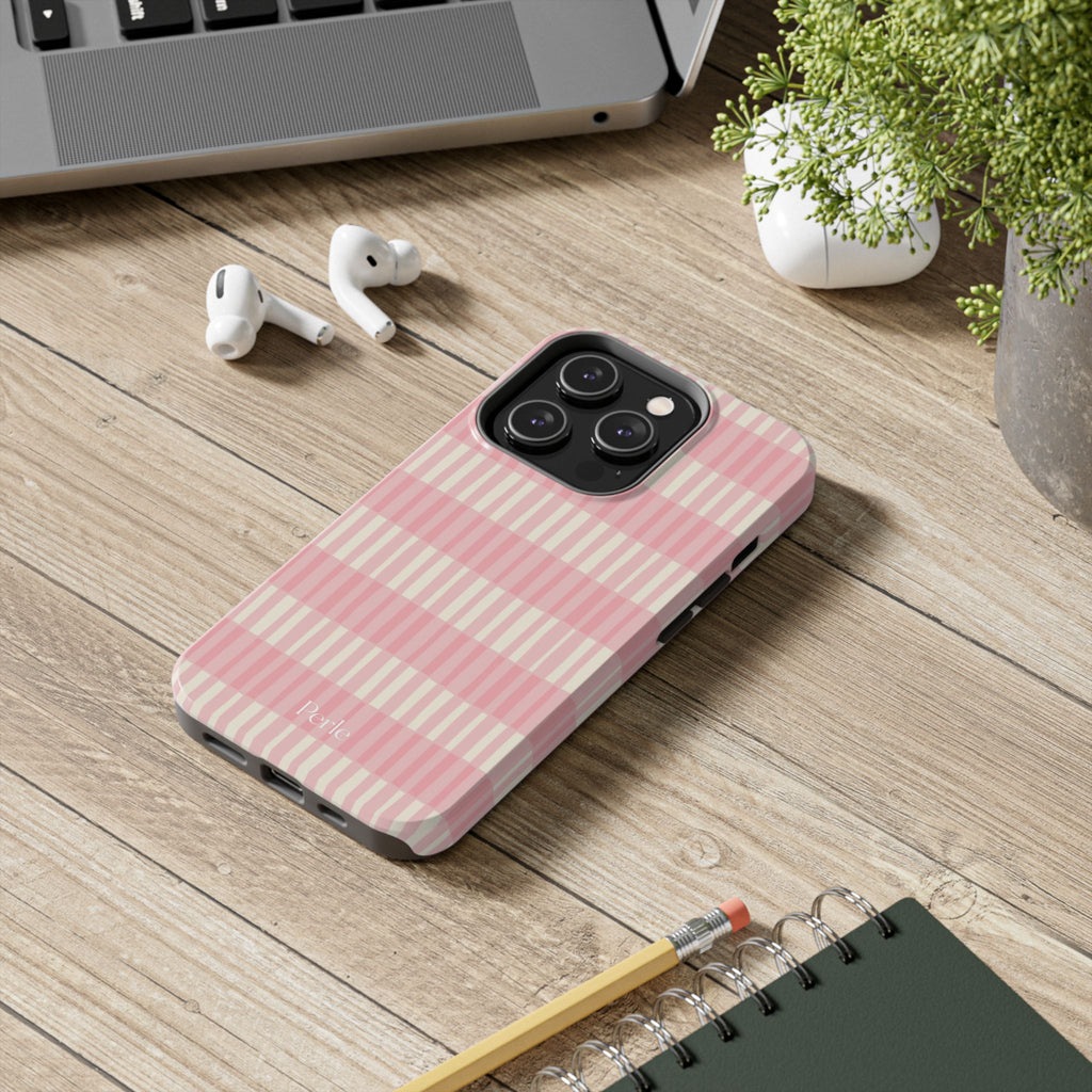Pink Gingham Phone Case