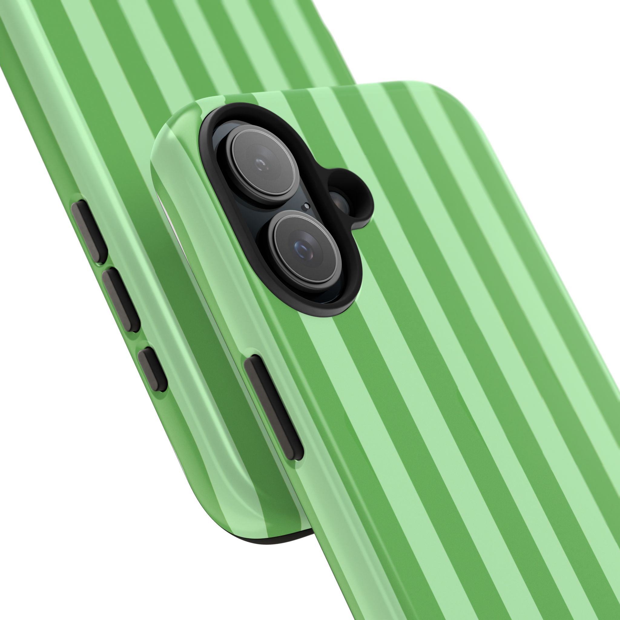 Striped Green Phone Case