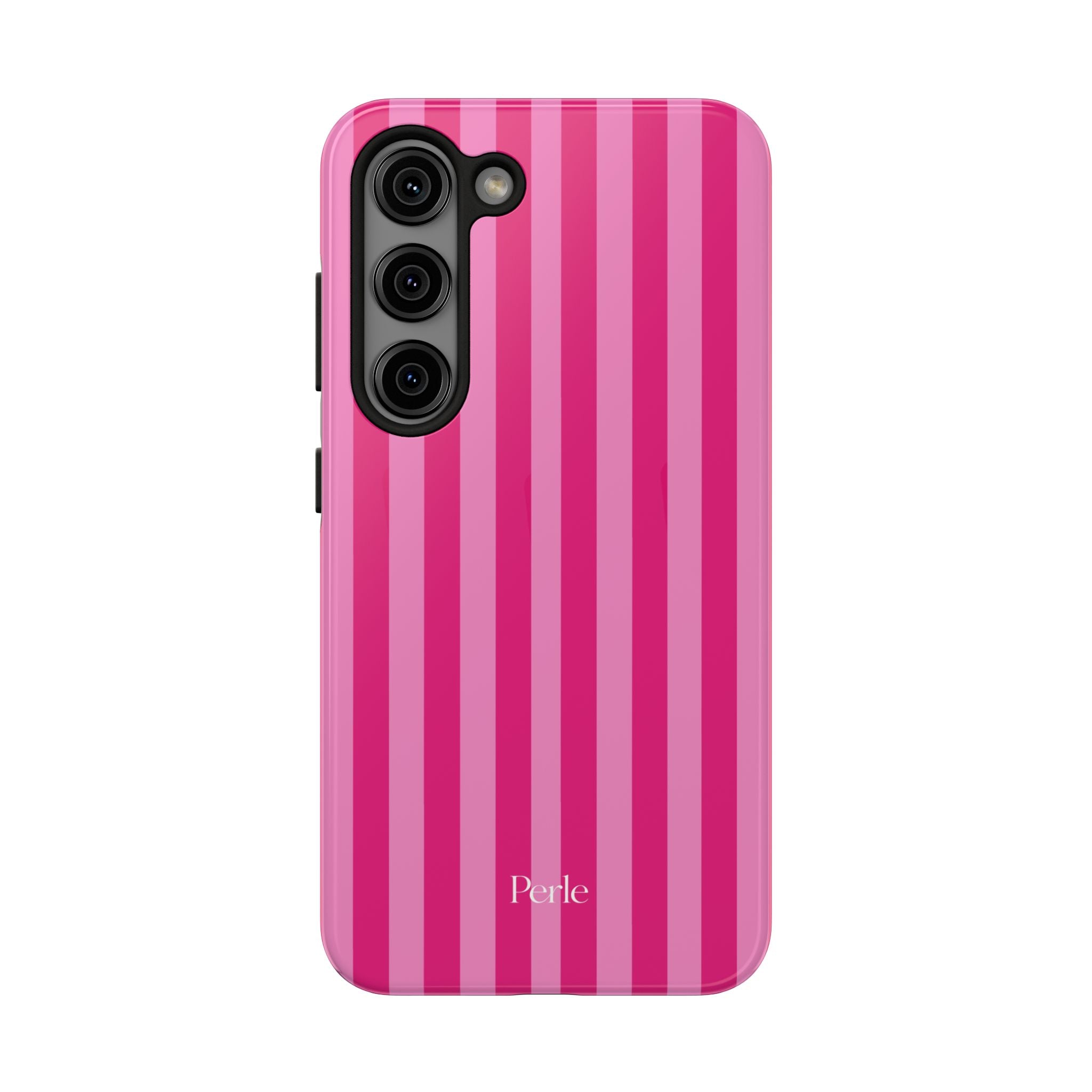 Bubblegum Striped Phone Case