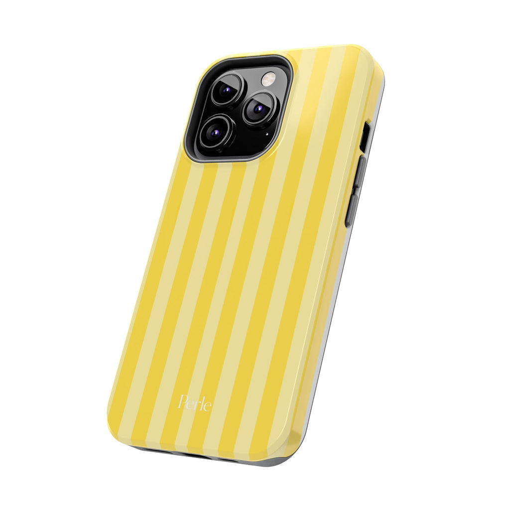 Striped Yellow Phone Case