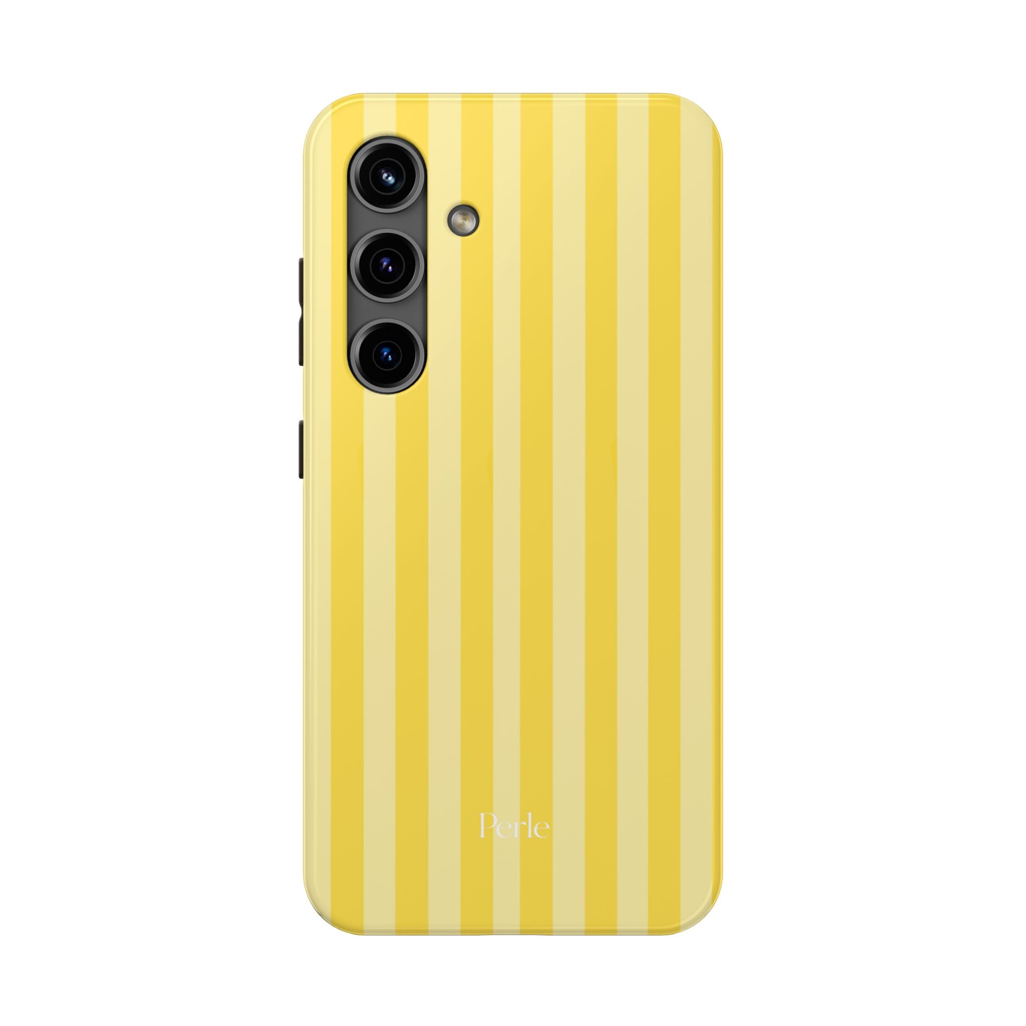 Striped Yellow Phone Case