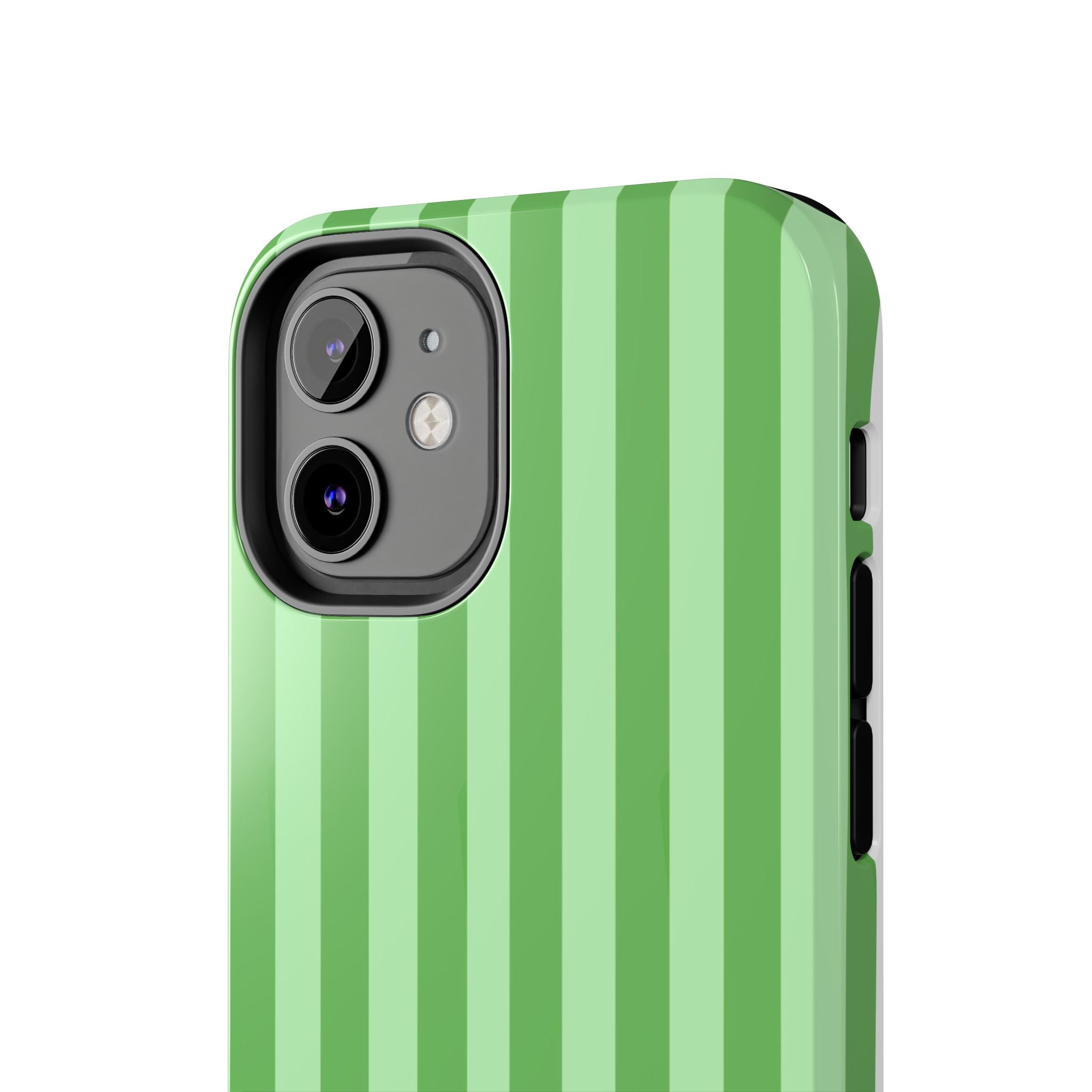 Striped Green Phone Case
