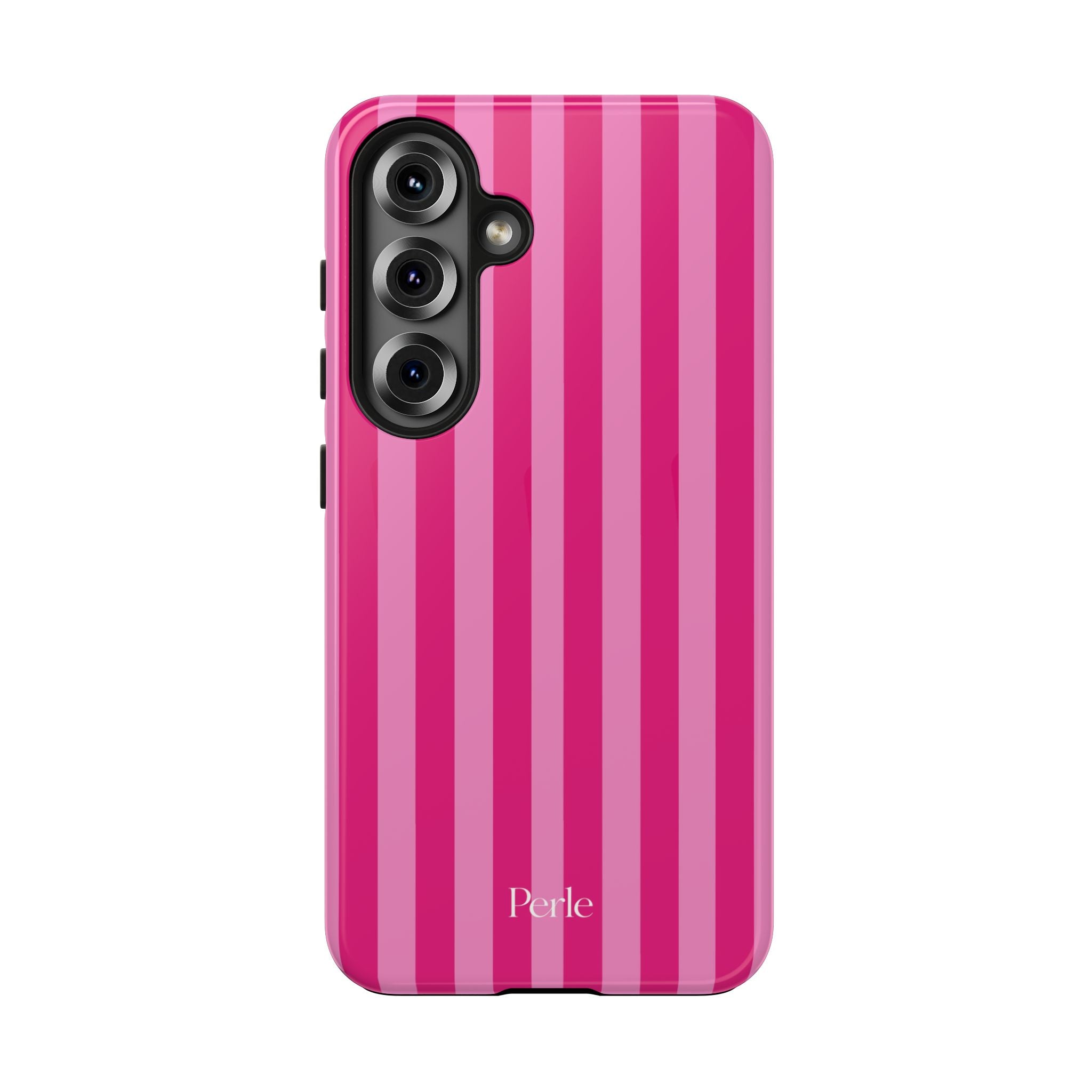 Bubblegum Striped Phone Case