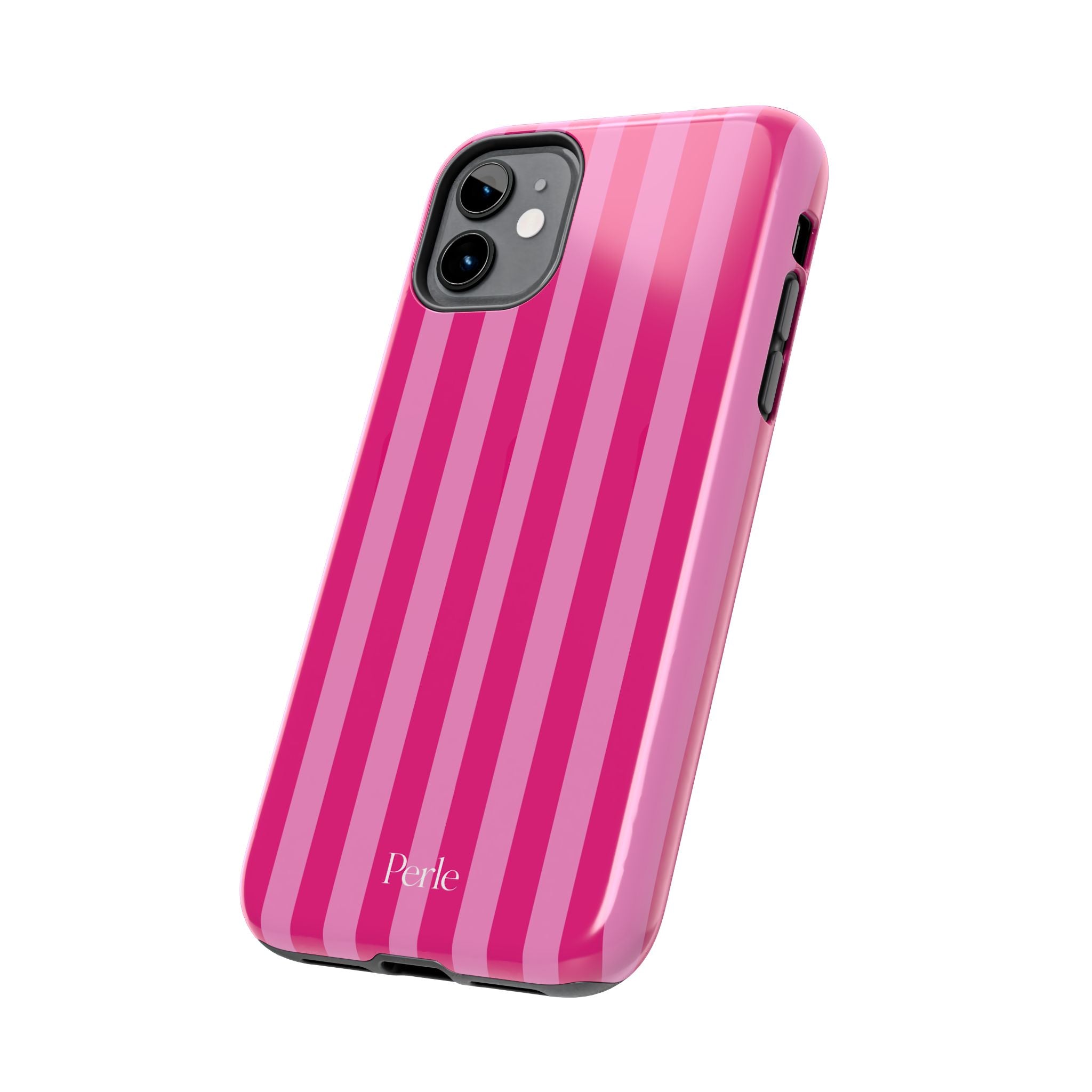 Bubblegum Striped Phone Case