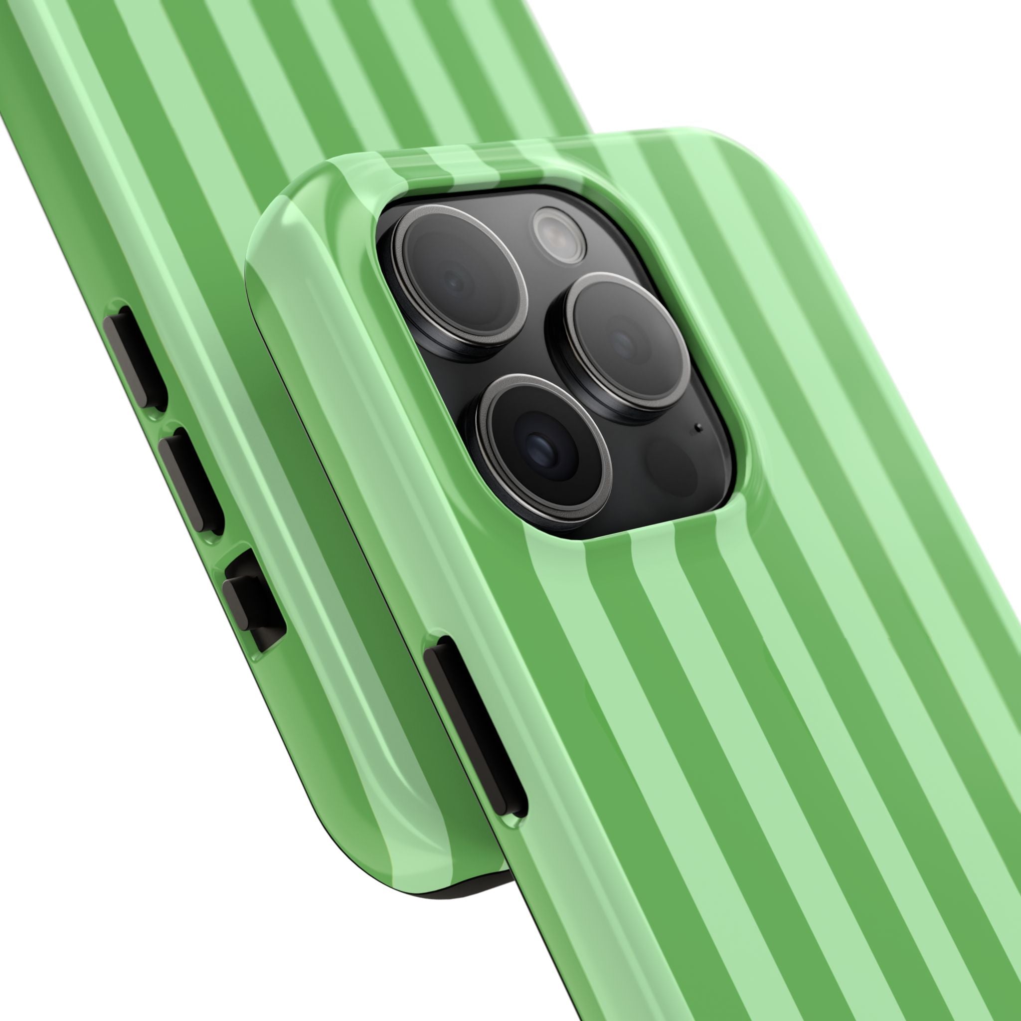 Striped Green Phone Case