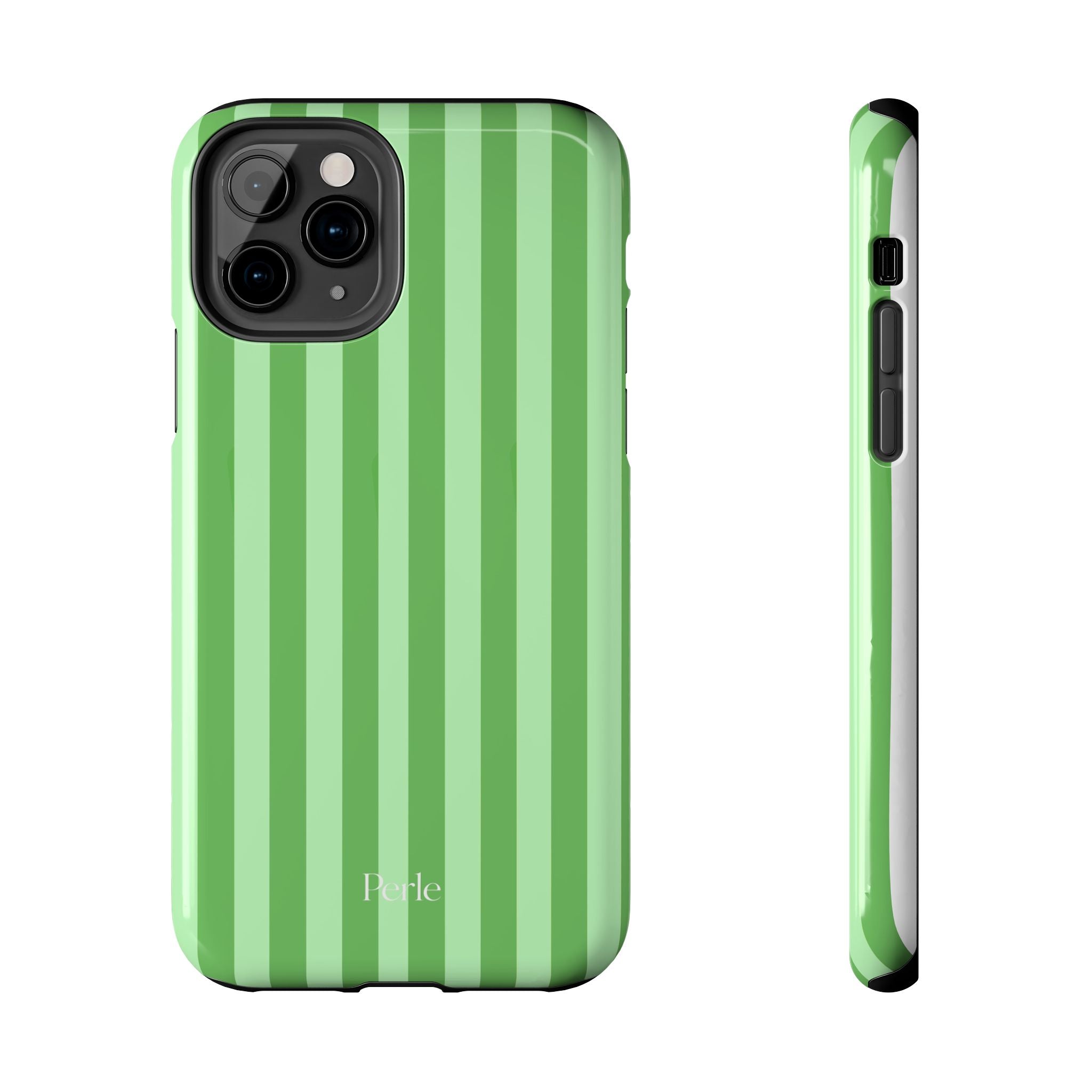 Striped Green Phone Case
