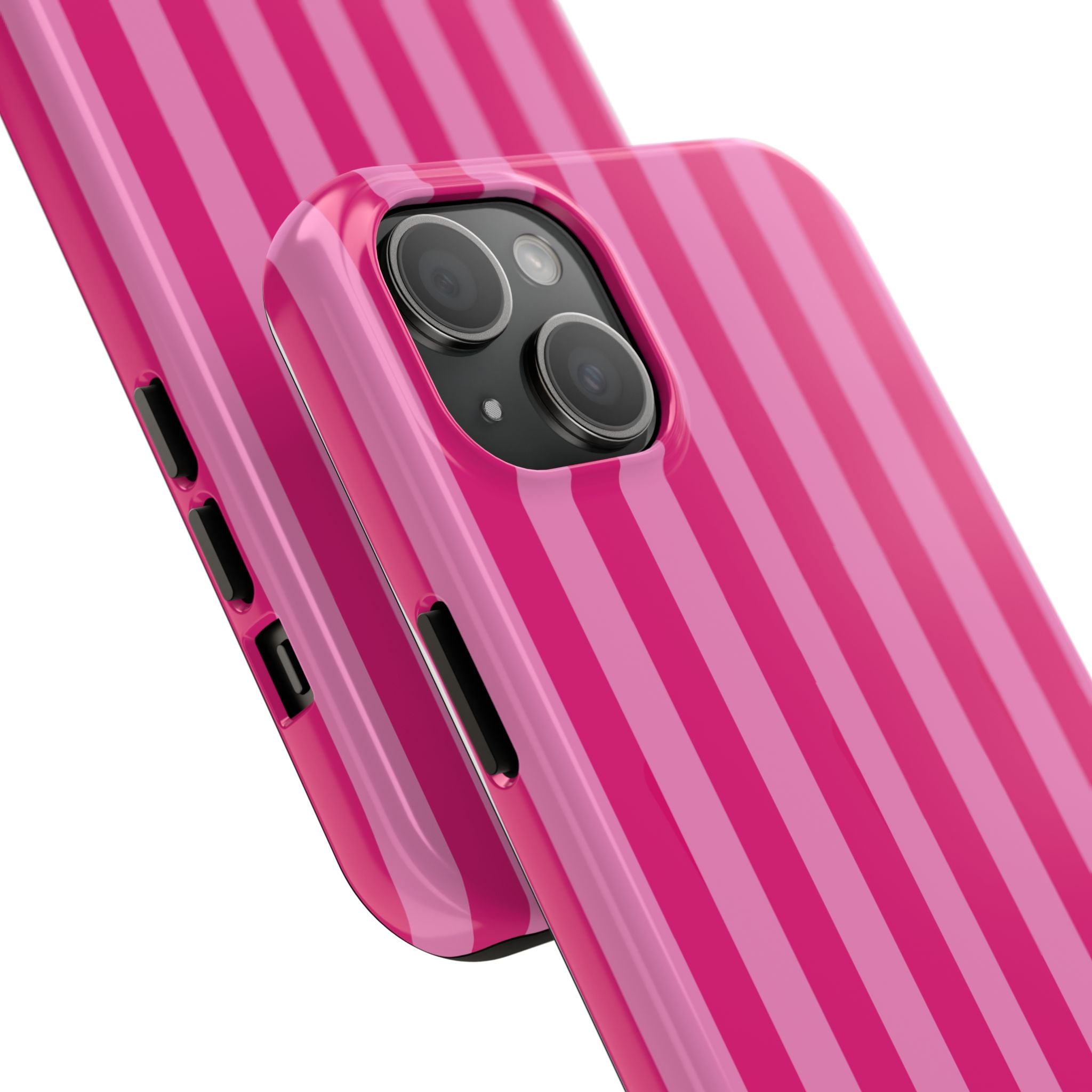 Bubblegum Striped Phone Case