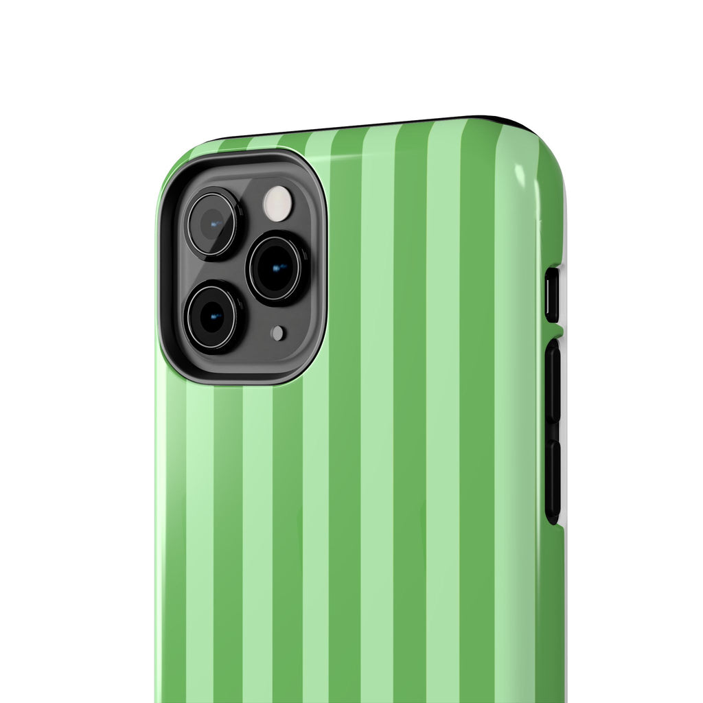 Striped Green Phone Case