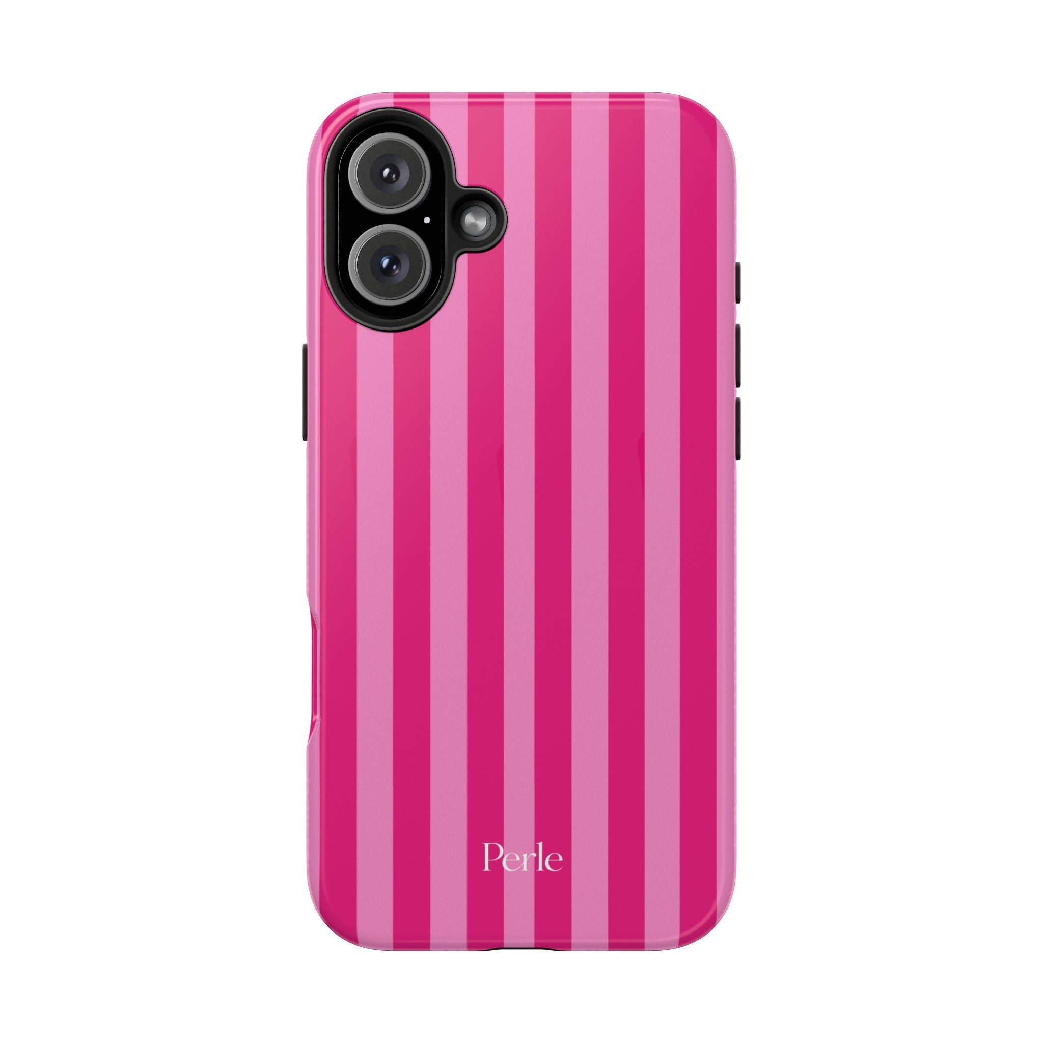Bubblegum Striped Phone Case