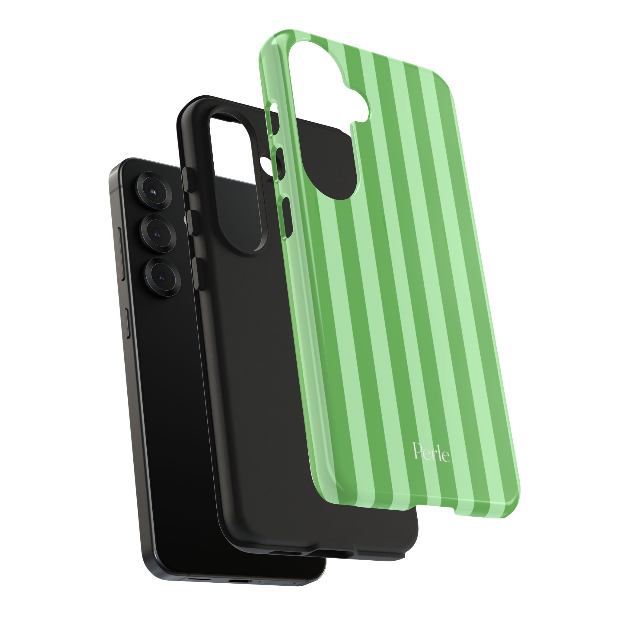 Striped Green Phone Case