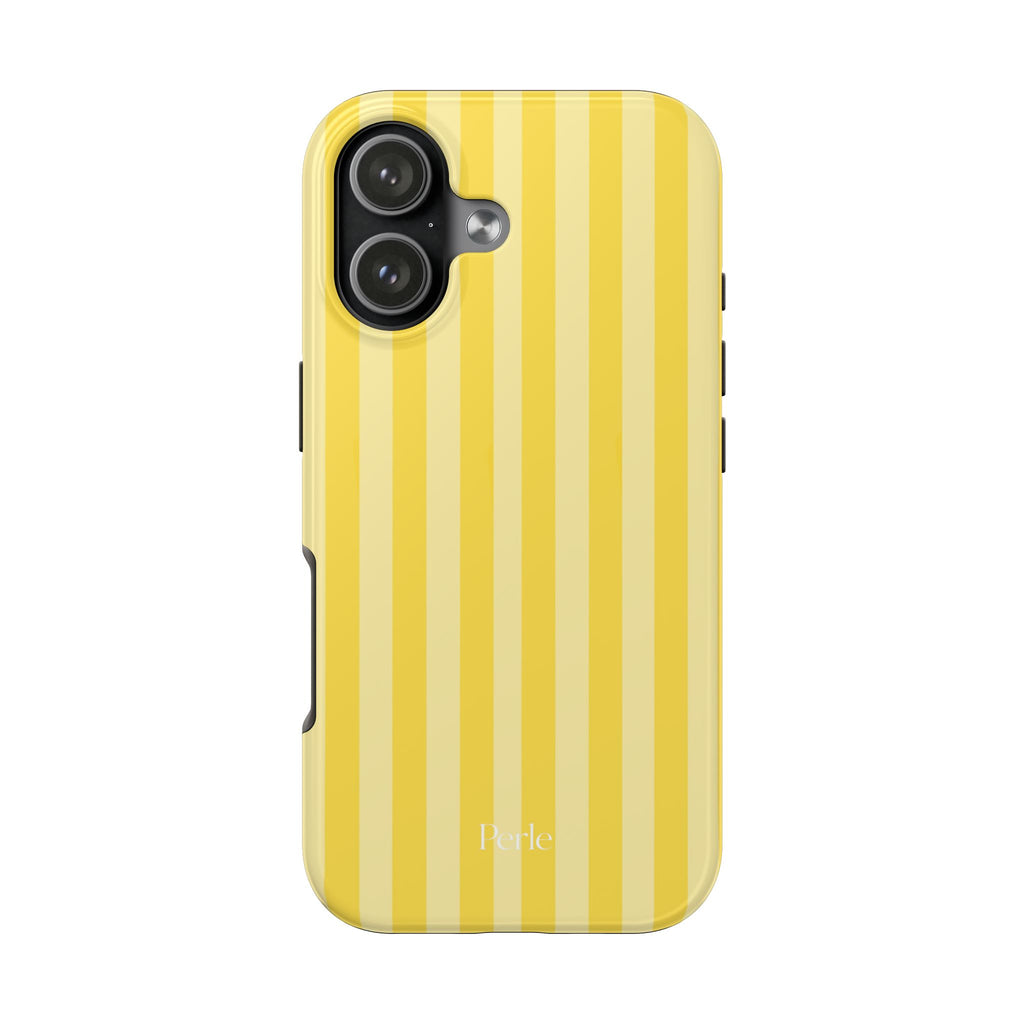 Striped Yellow Phone Case