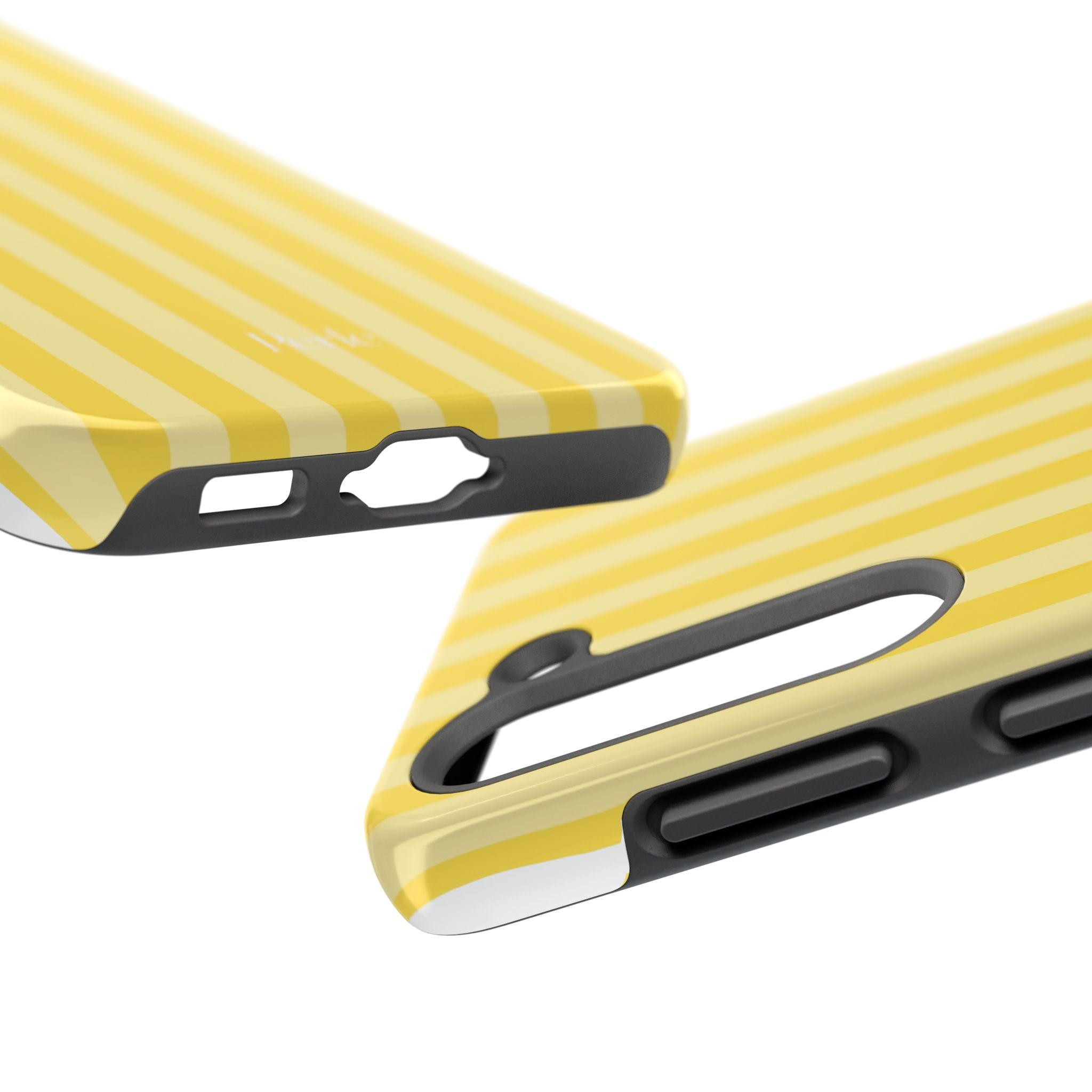 Striped Yellow Phone Case