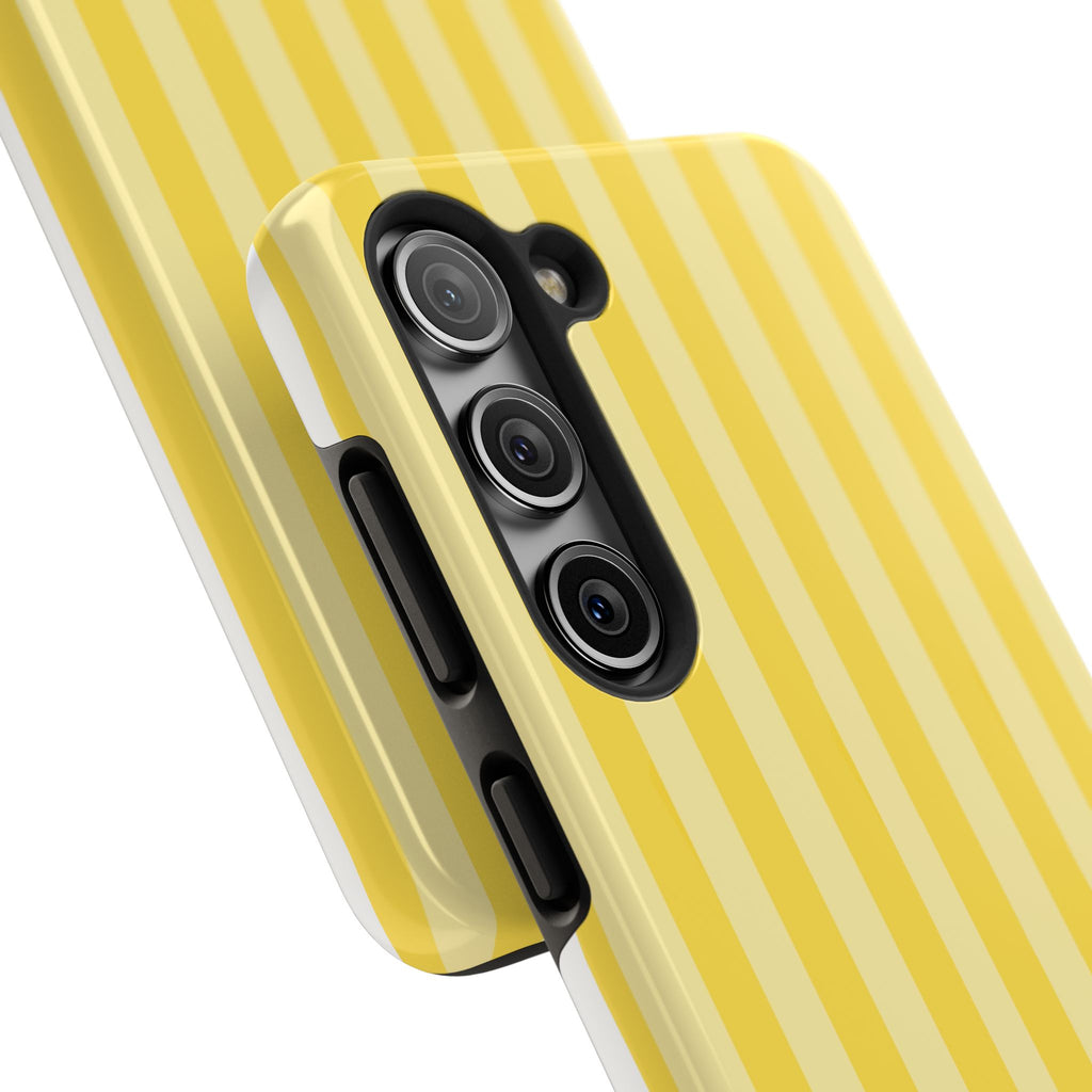 Striped Yellow Phone Case